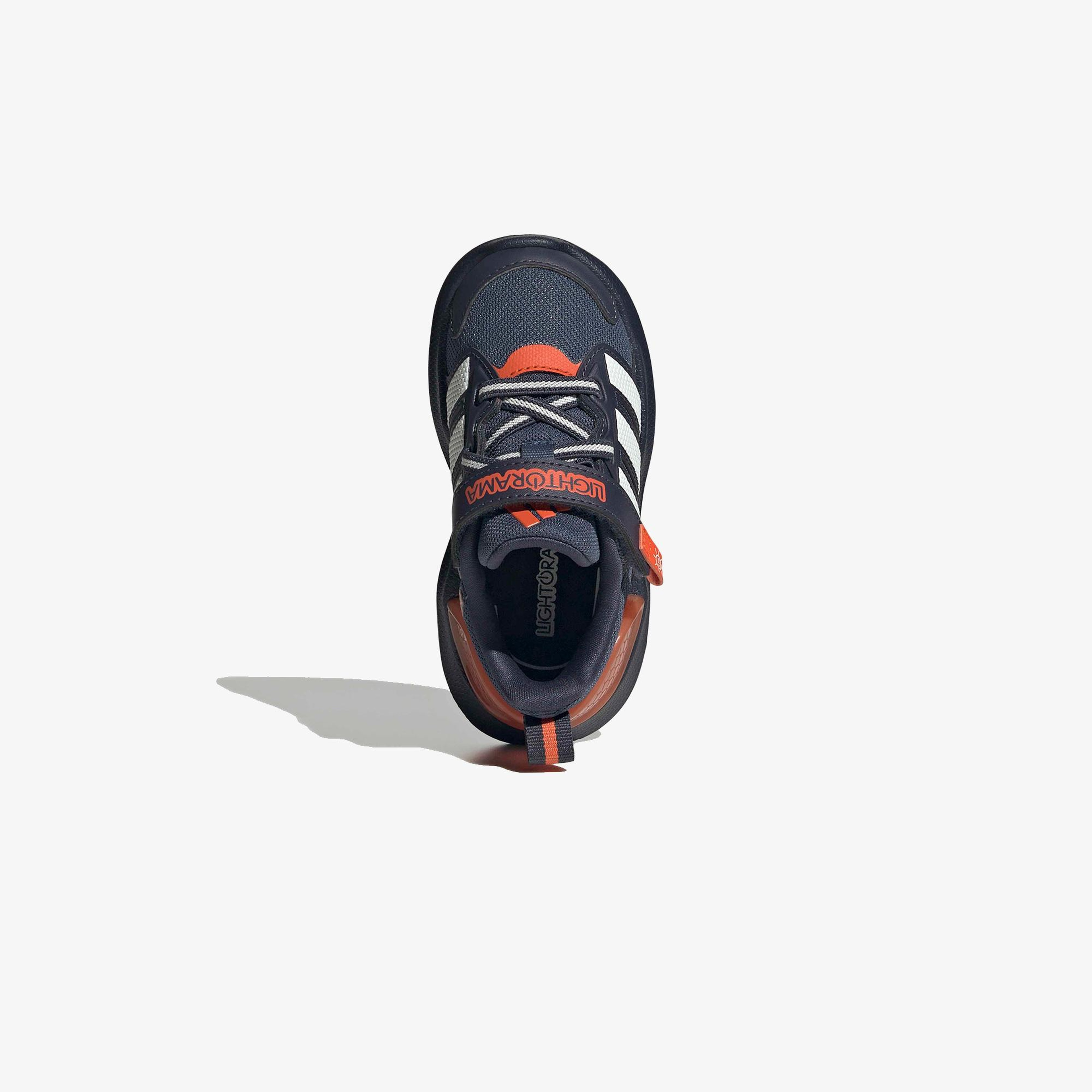 adidas Lightorama Runner Elastic Lace Çocuk Siyah Koşu Ayakkabısı