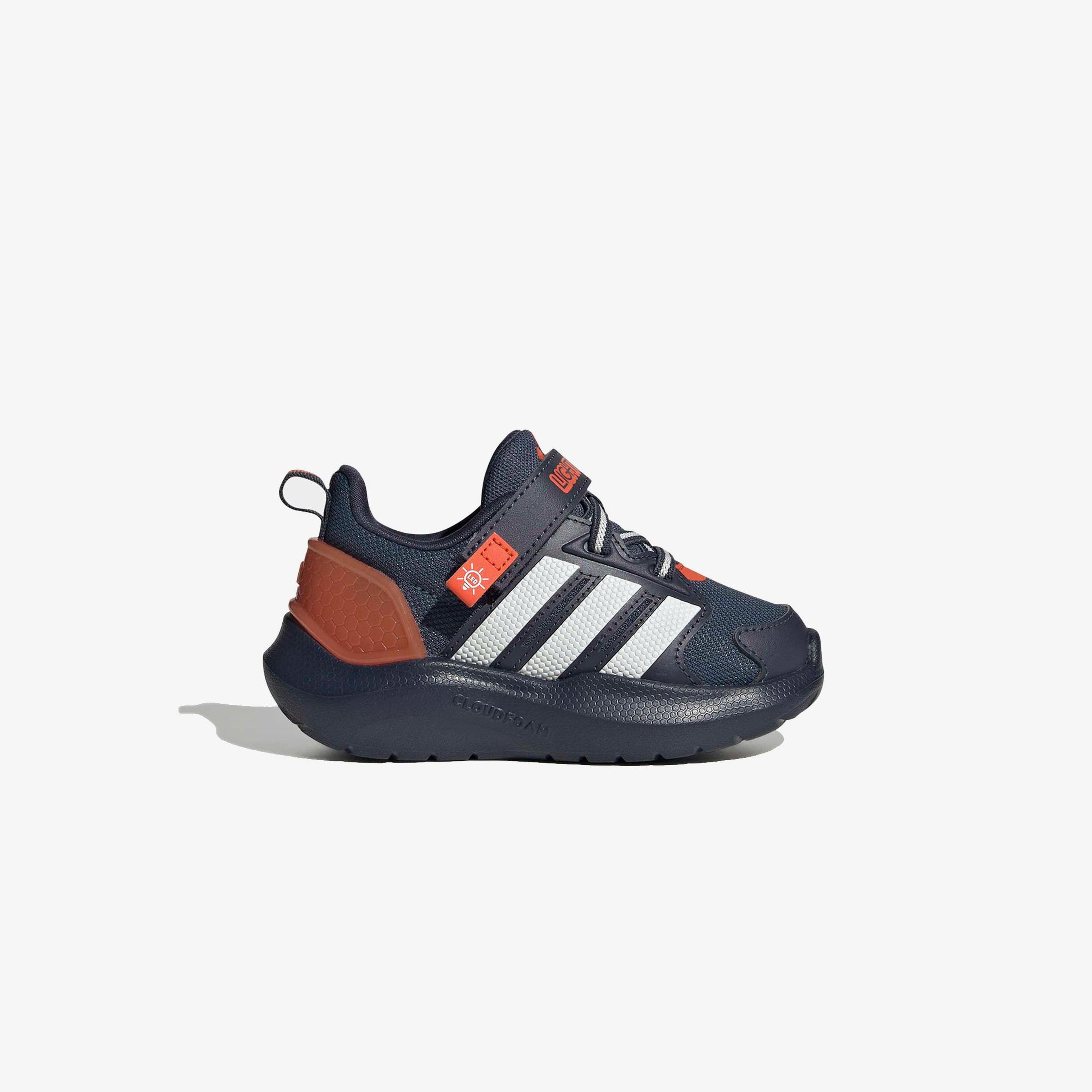 adidas Lightorama Runner Elastic Lace Çocuk Siyah Koşu Ayakkabısı