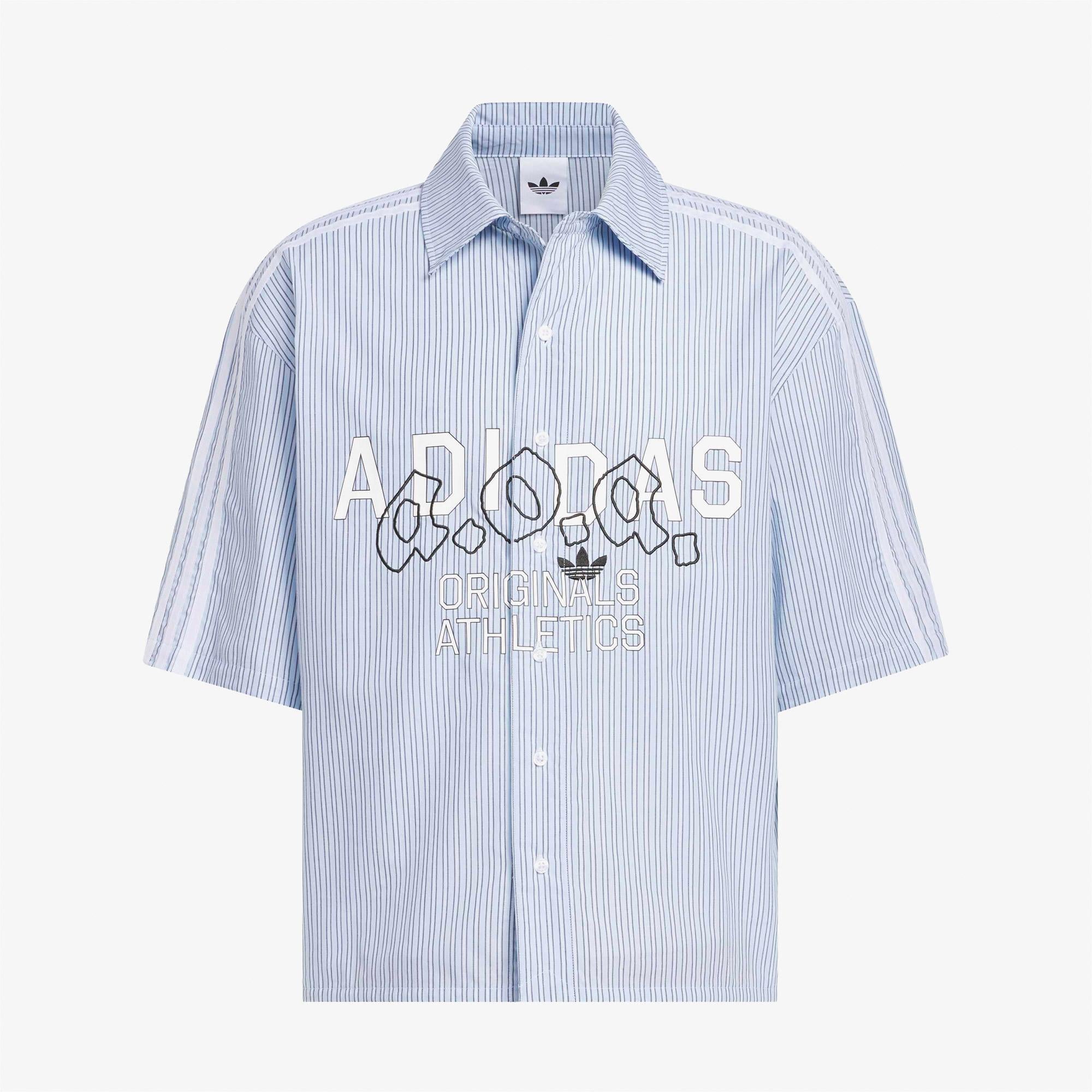 adidas Originals Aoa Button Up Erkek Mavi Gömlek
