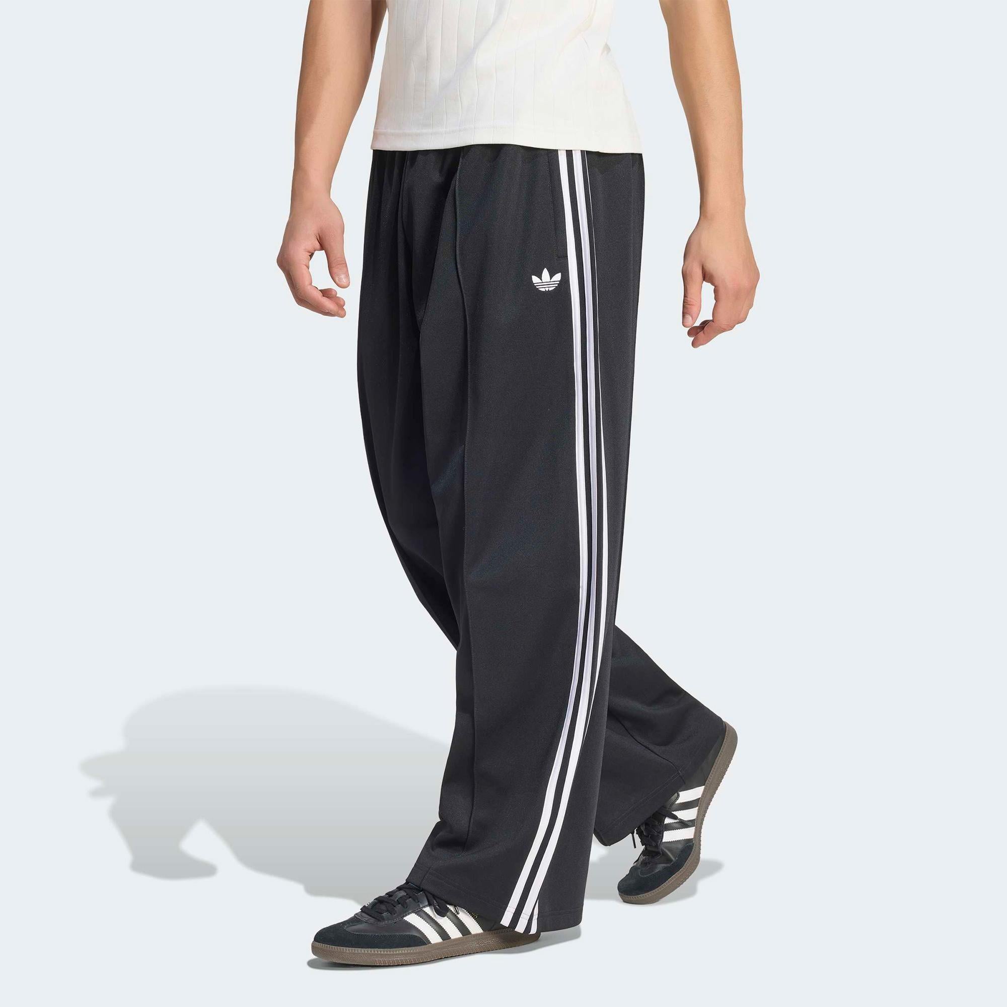 adidas Oversized Erkek Siyah Eşofman Altı