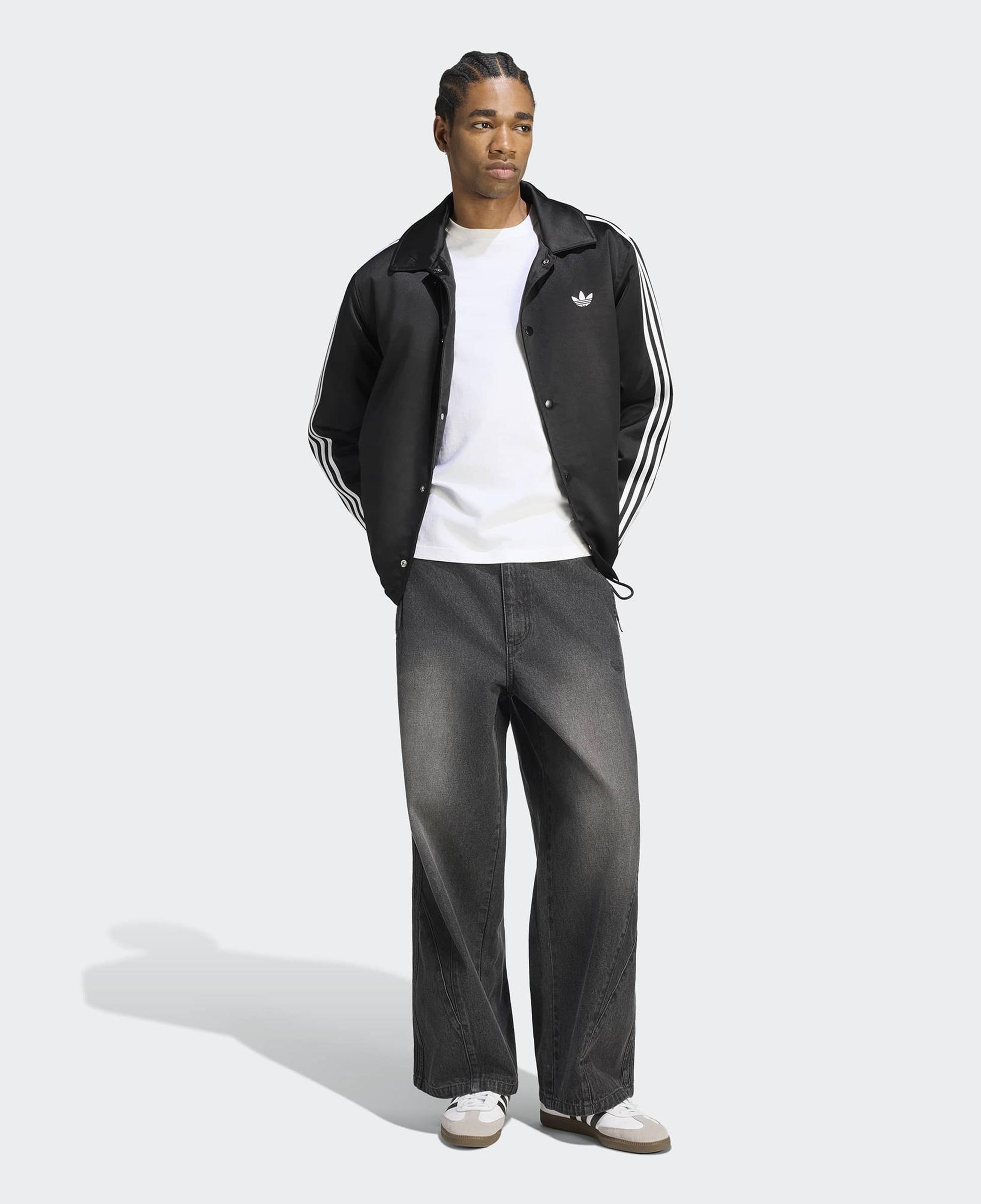 adidas 3 Stripes Erkek Siyah Ceket