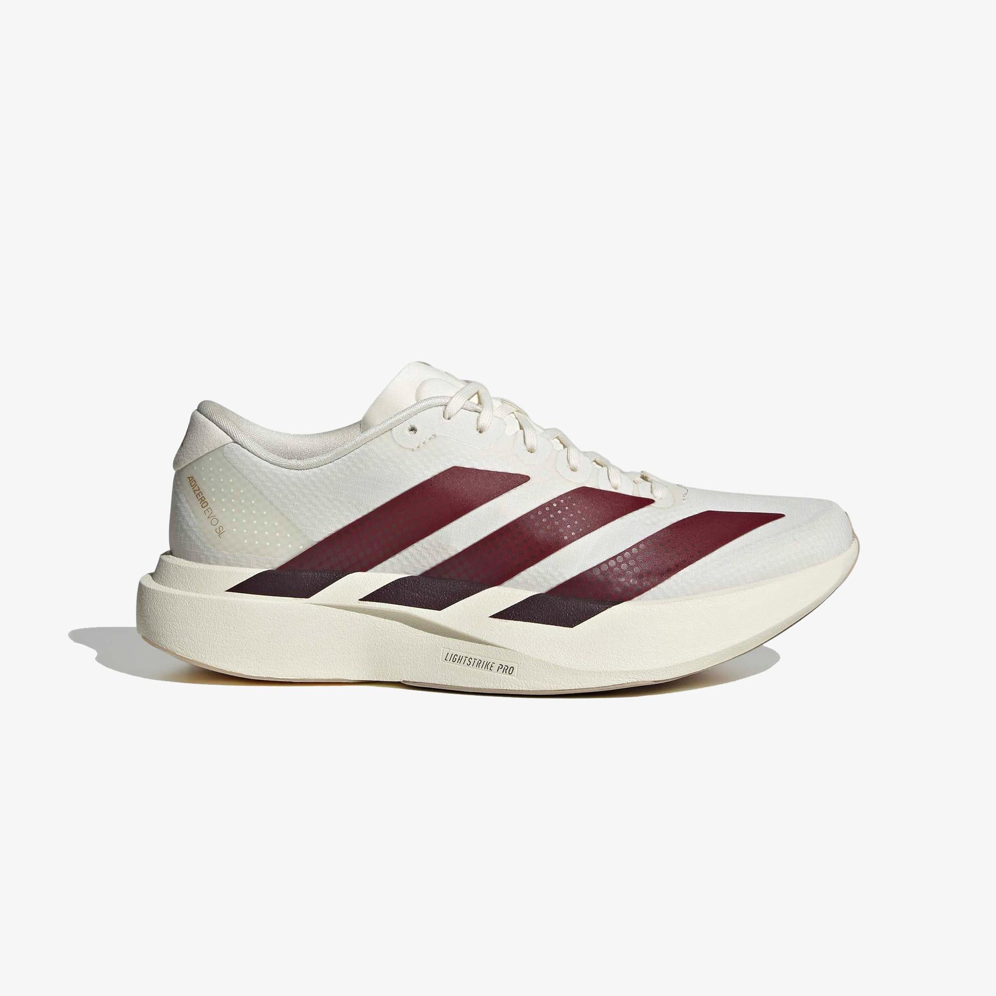 adidas Adizero Evo SL Woven Kadın Beyaz Spor Ayakkabı