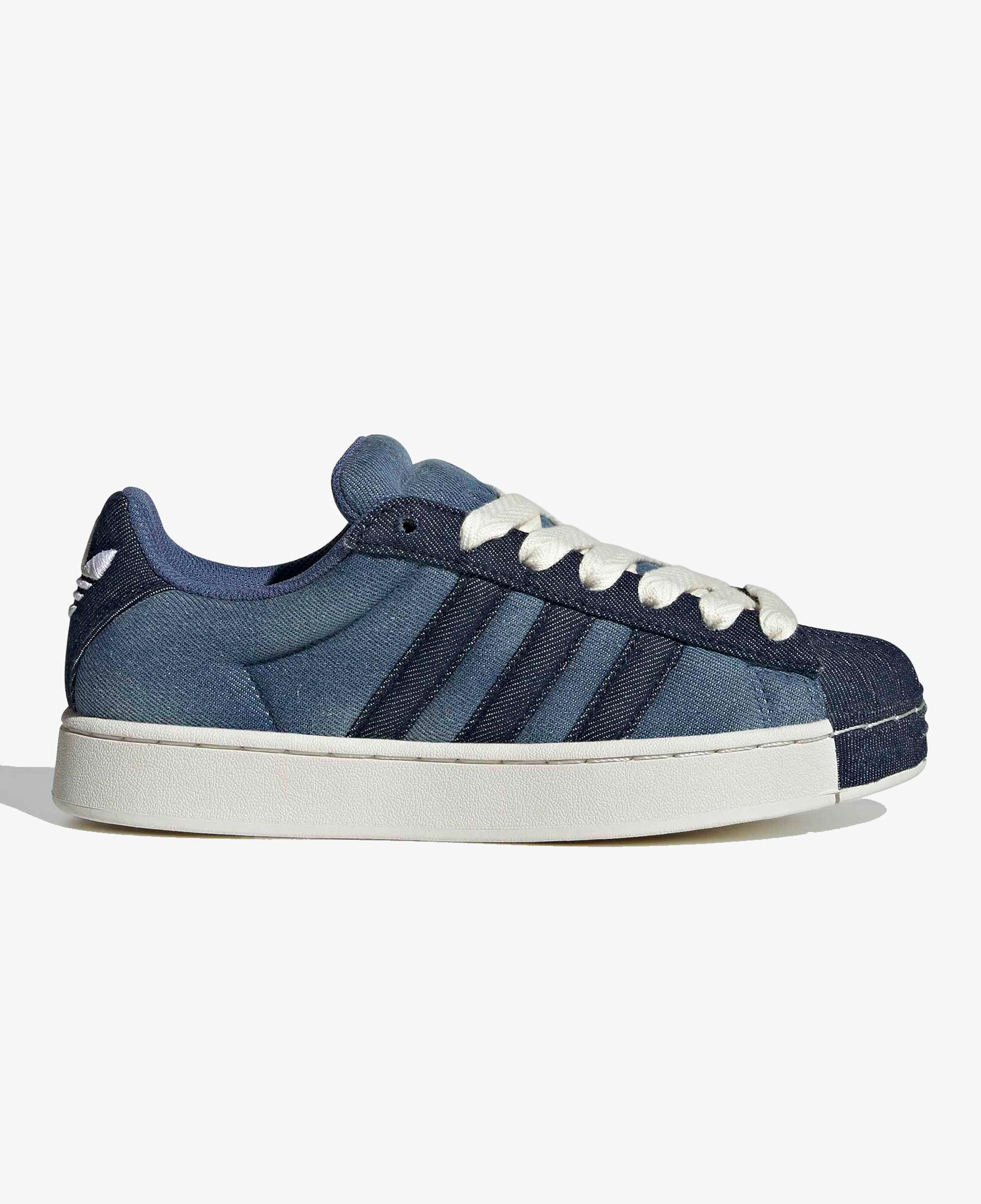 adidas Superstar Kadın Mavi Sneaker