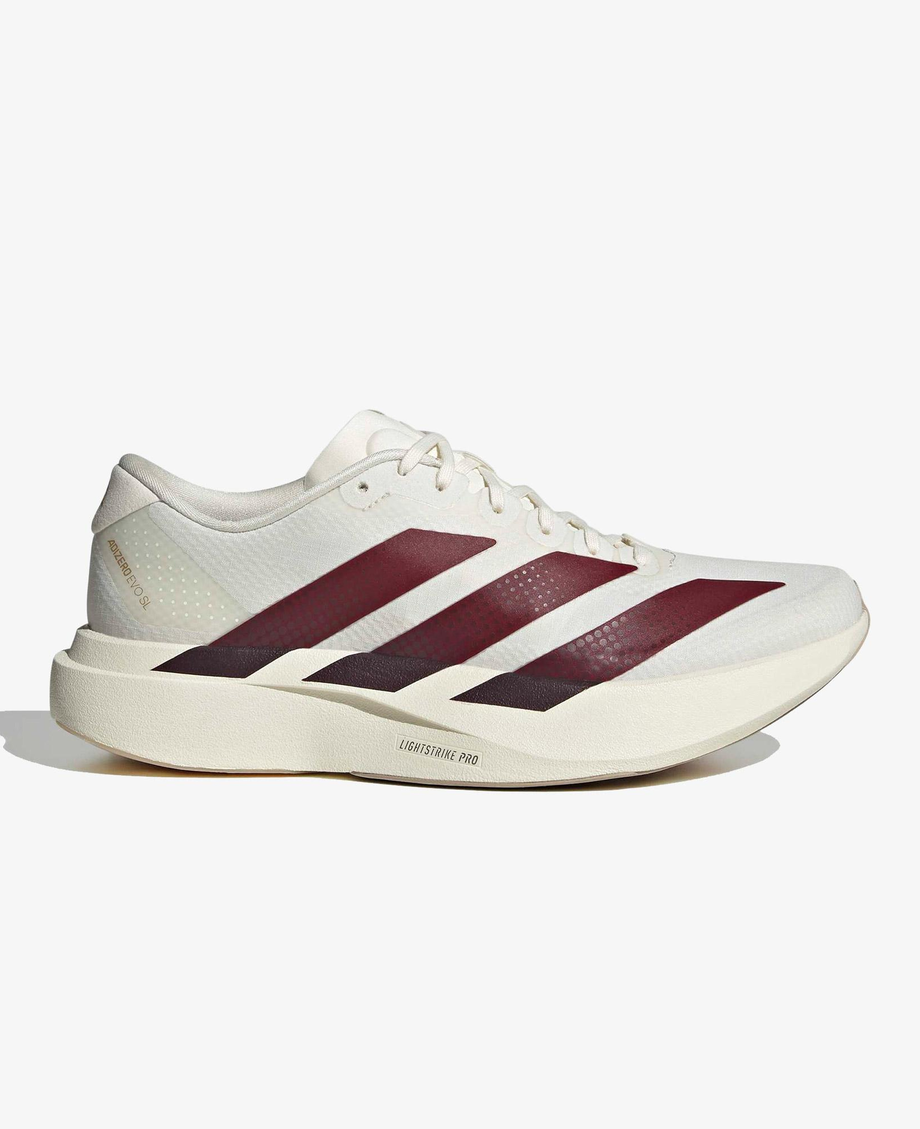 adidas Adizero Evo SL Woven Kadın Beyaz Spor Ayakkabı
