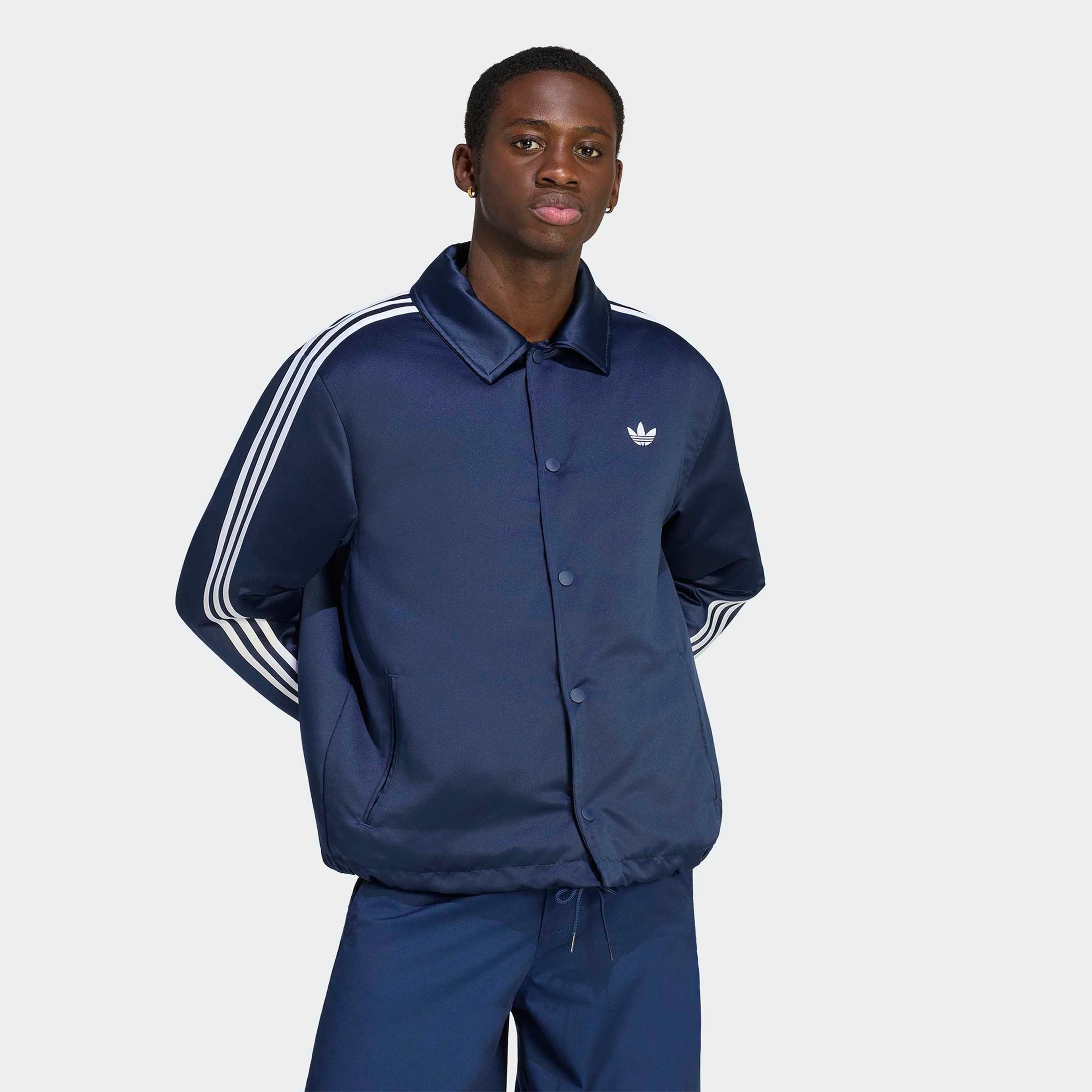 adidas 3 Stripes Erkek Lacivert Ceket