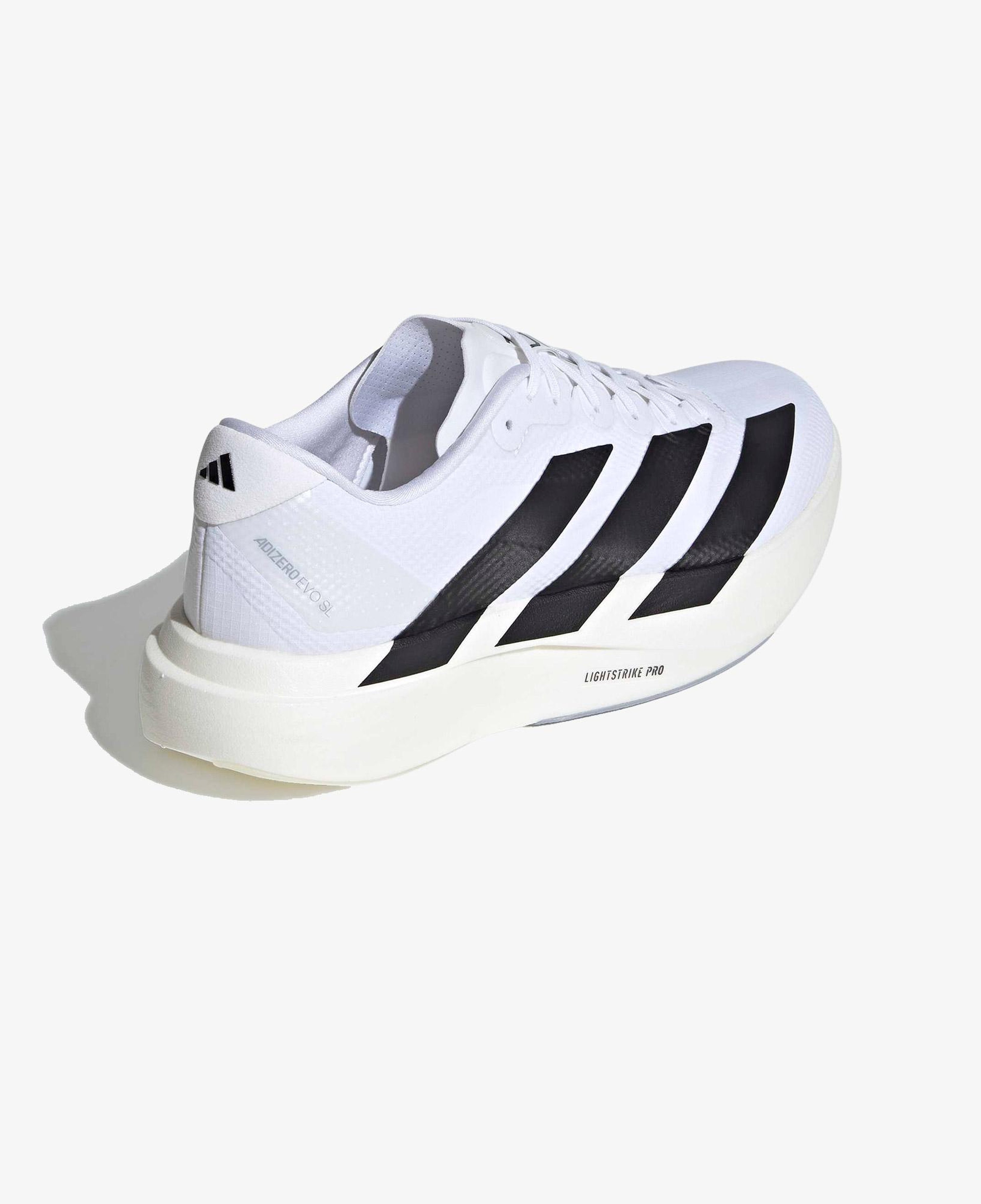 adidas Adizero Evo SL Woven Erkek Beyaz Spor Ayakkabı