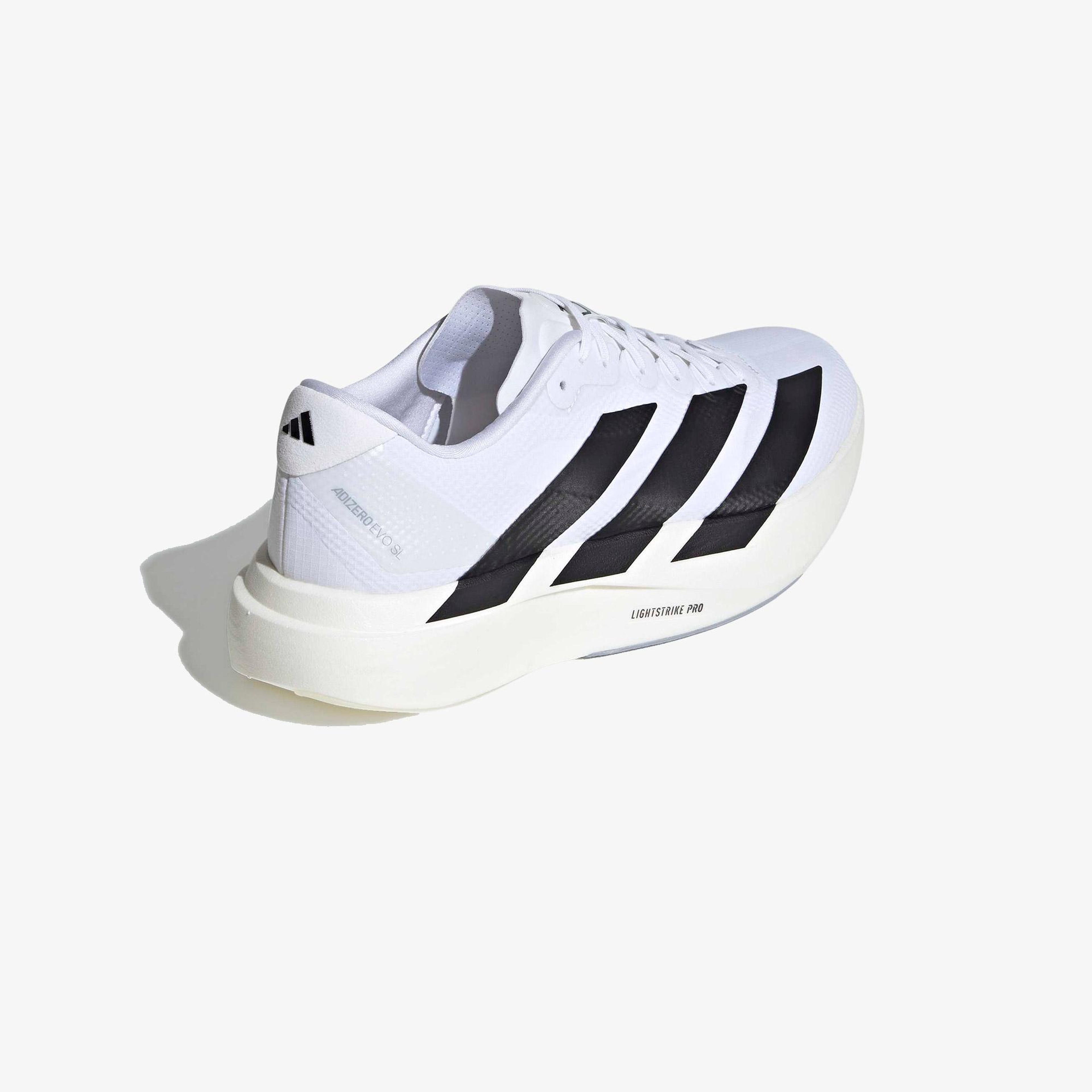 adidas Adizero Evo SL Woven Erkek Beyaz Spor Ayakkabı