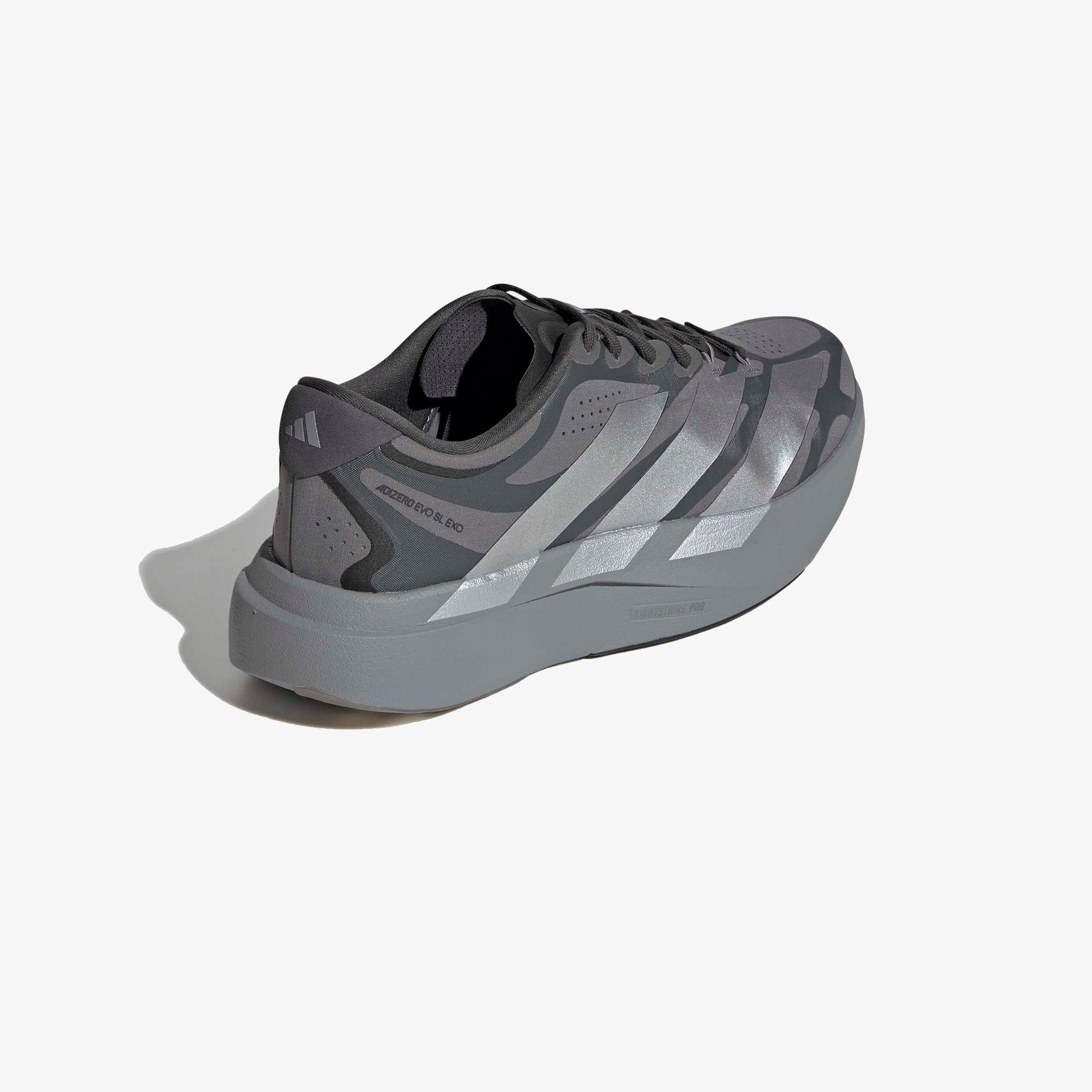adidas Adizero Evo SL Erkek Gri Spor Ayakkabı