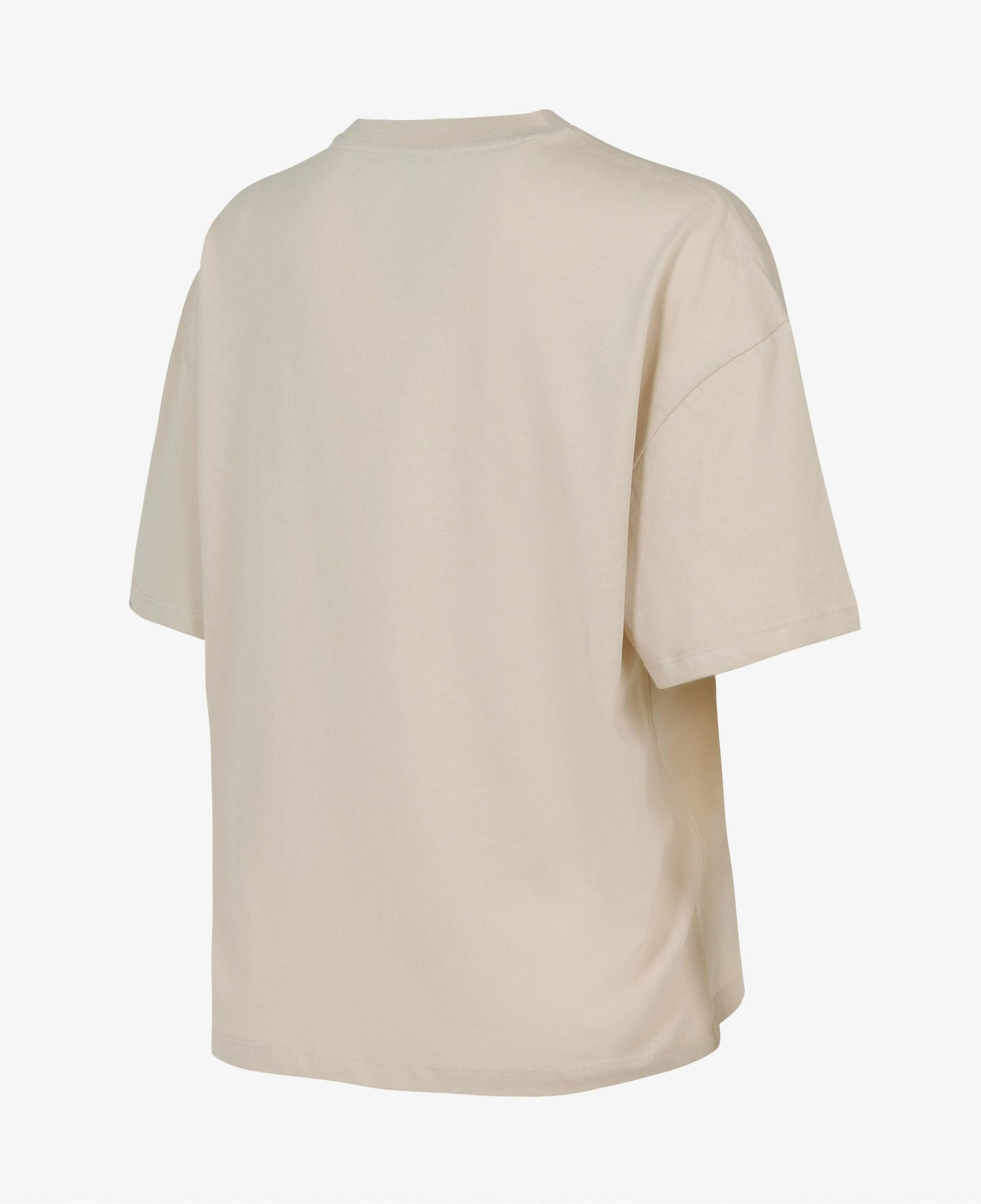 New Balance Lifestyle Kadın Bej T-Shirt