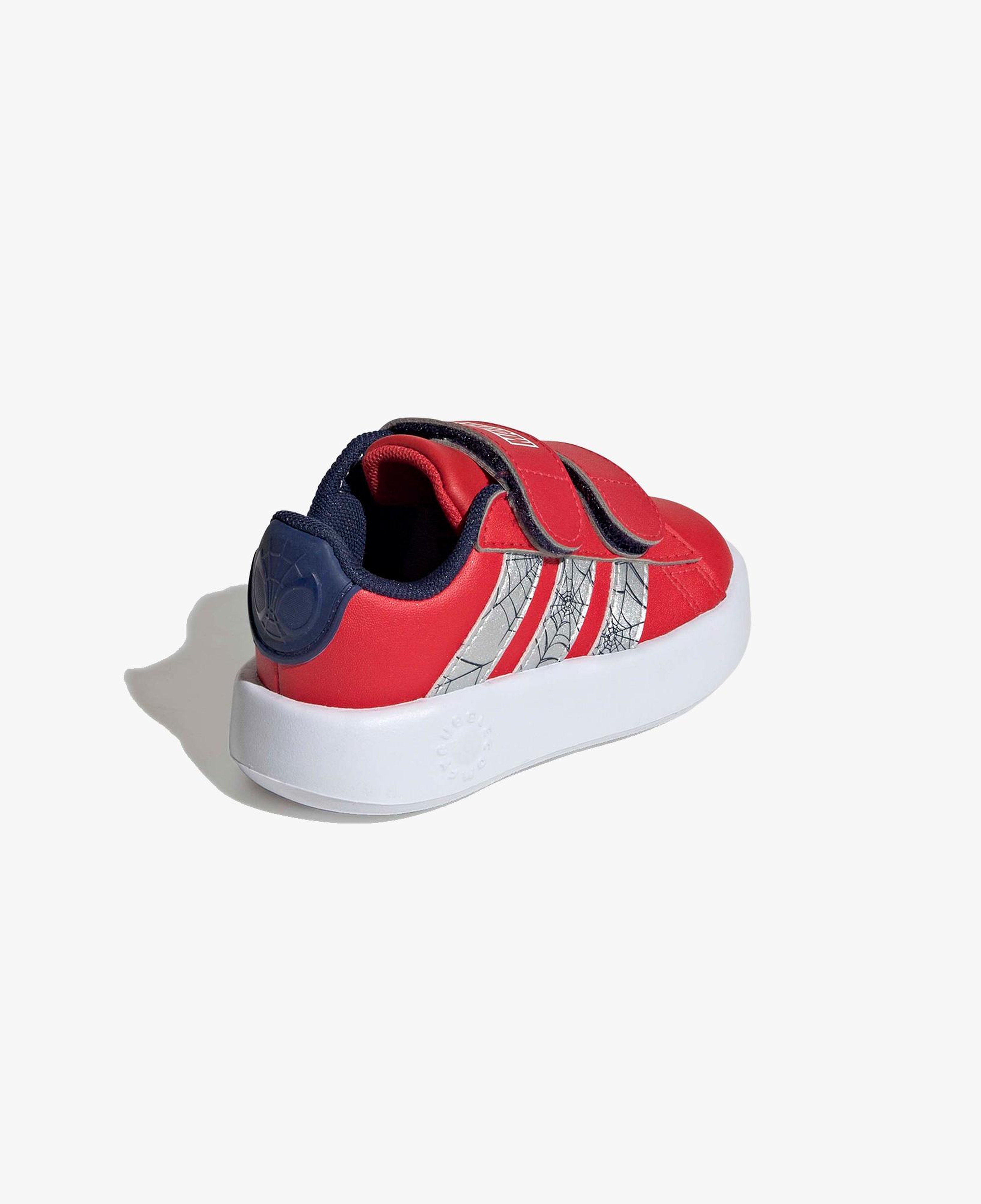 adidas Grand Court Spider-man Comfort Çocuk Siyah Spor Ayakkabı