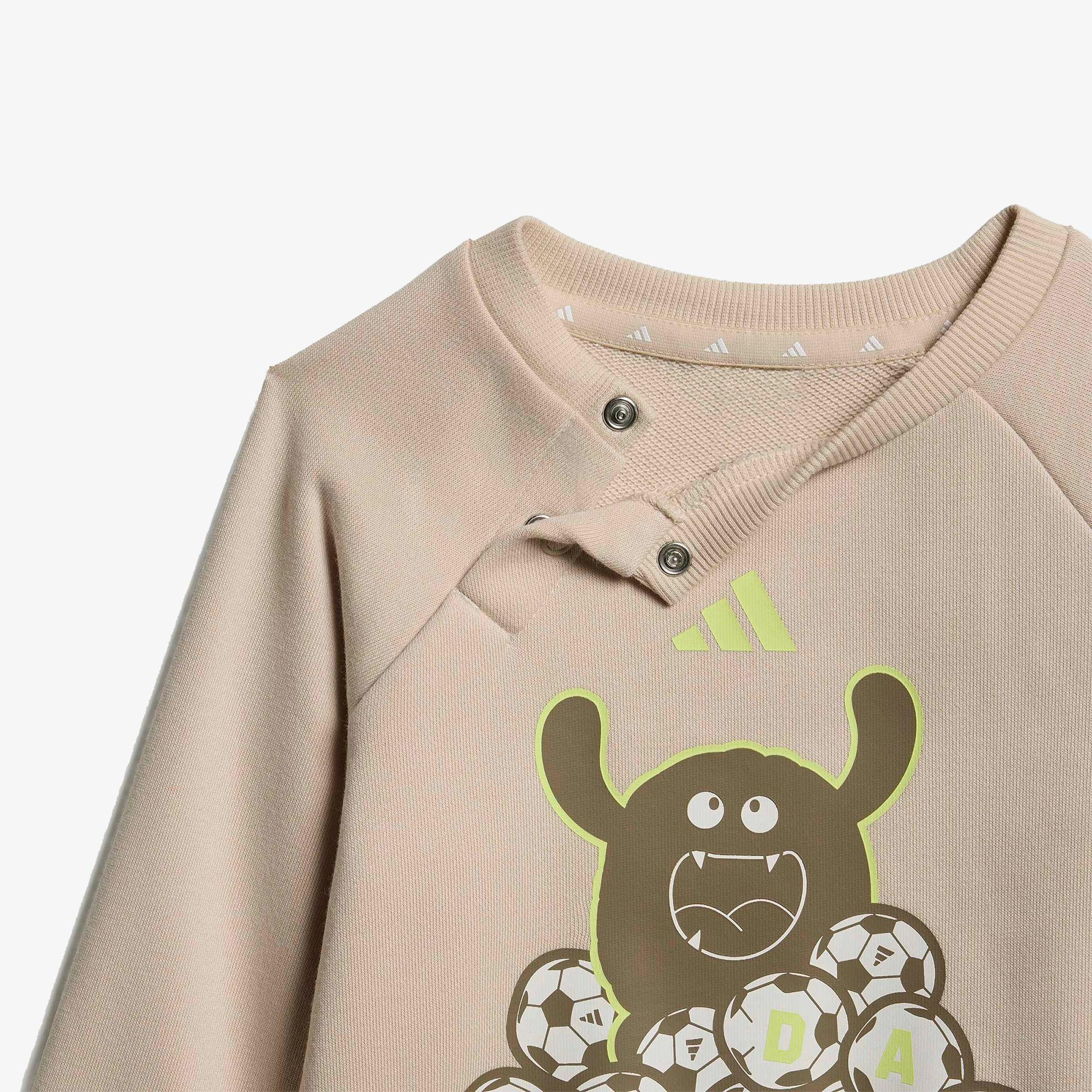 adidas I Monster Set Çocuk Siyah Eşofman Takımı