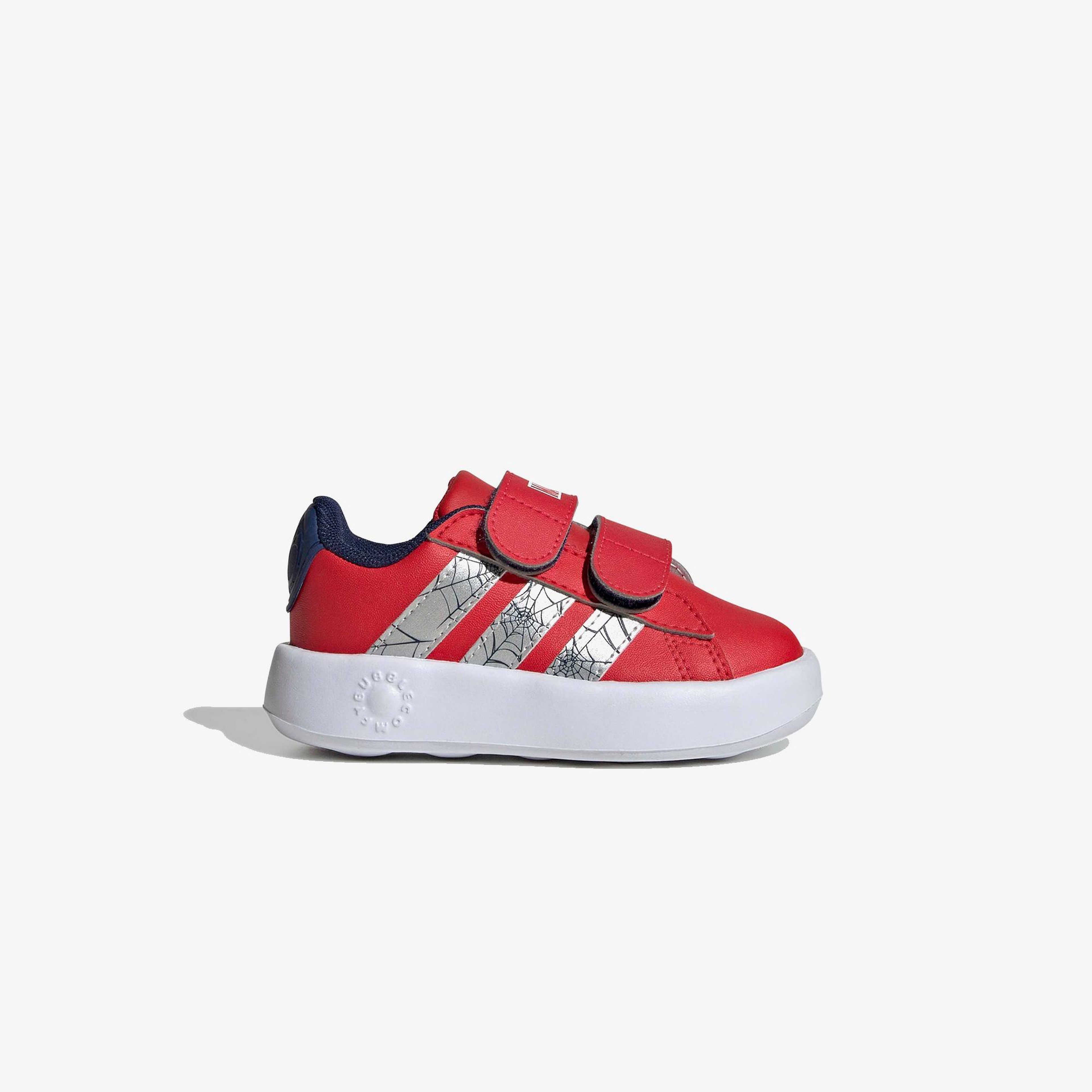 adidas Grand Court Spider-man Comfort Çocuk Kırmızı Spor Ayakkabı