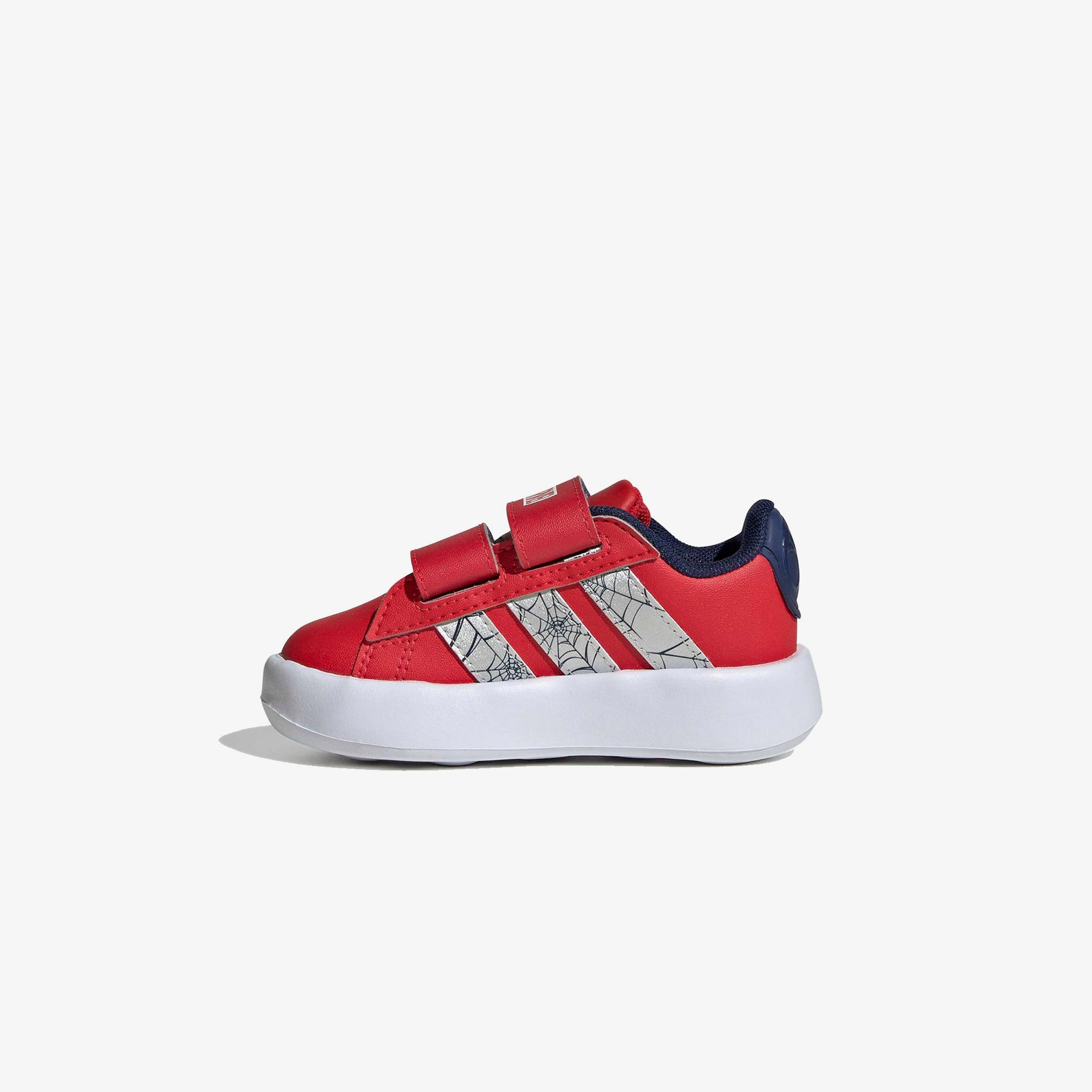 adidas Grand Court Spider-man Comfort Çocuk Kırmızı Spor Ayakkabı