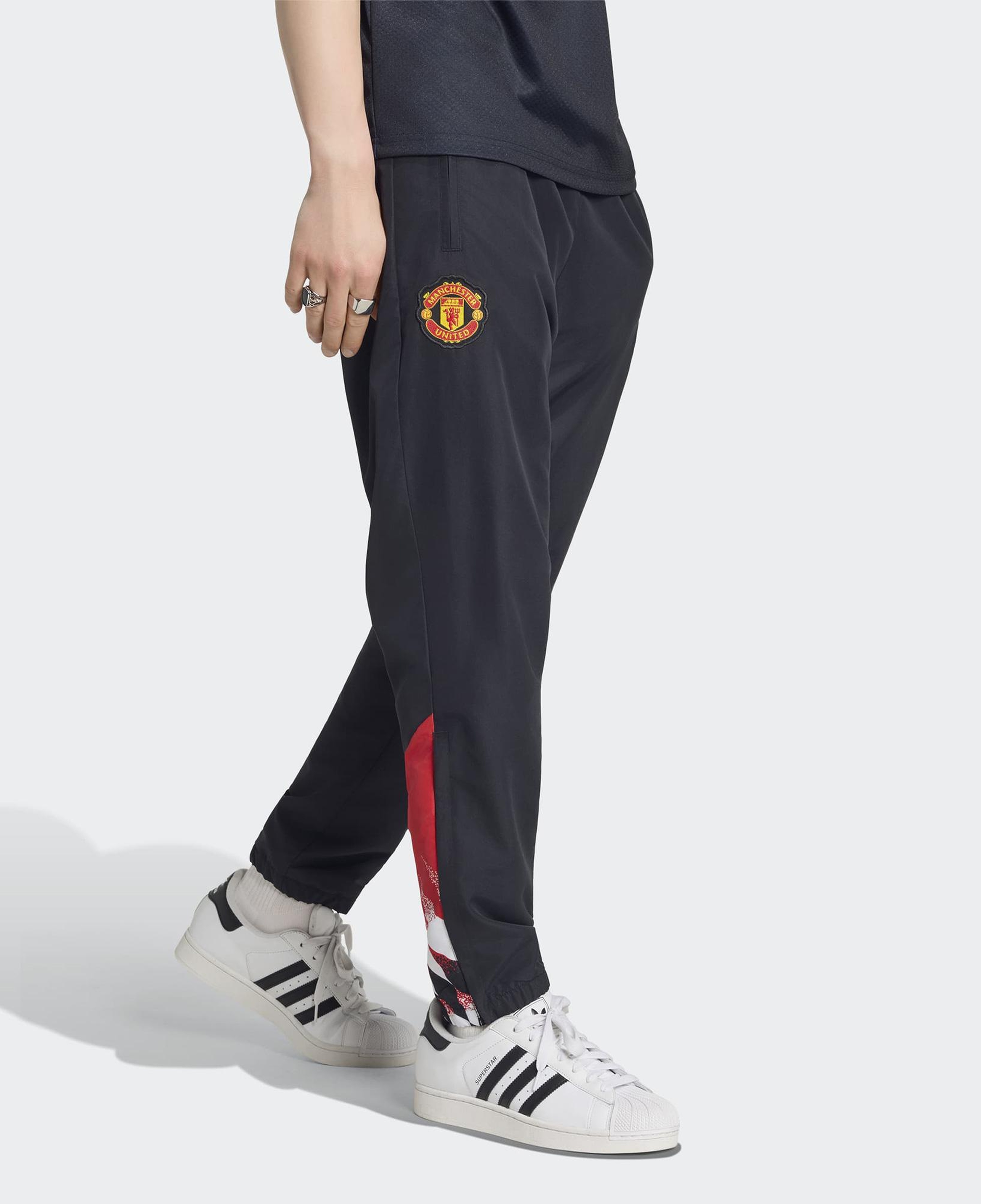 adidas Manchester United St Erkek Siyah Eşofman Altı