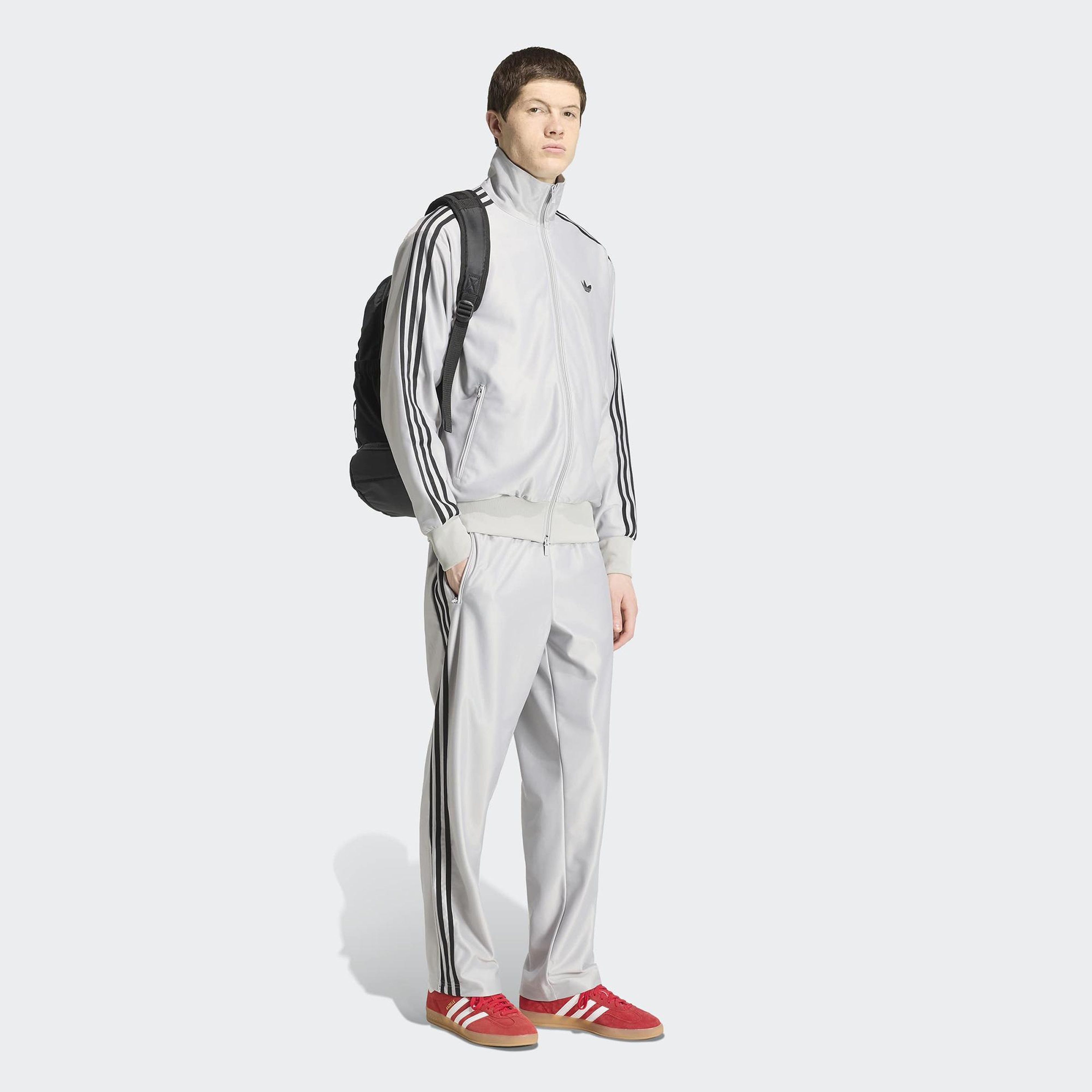 adidas Firebird Met Erkek Gri Eşofman Altı