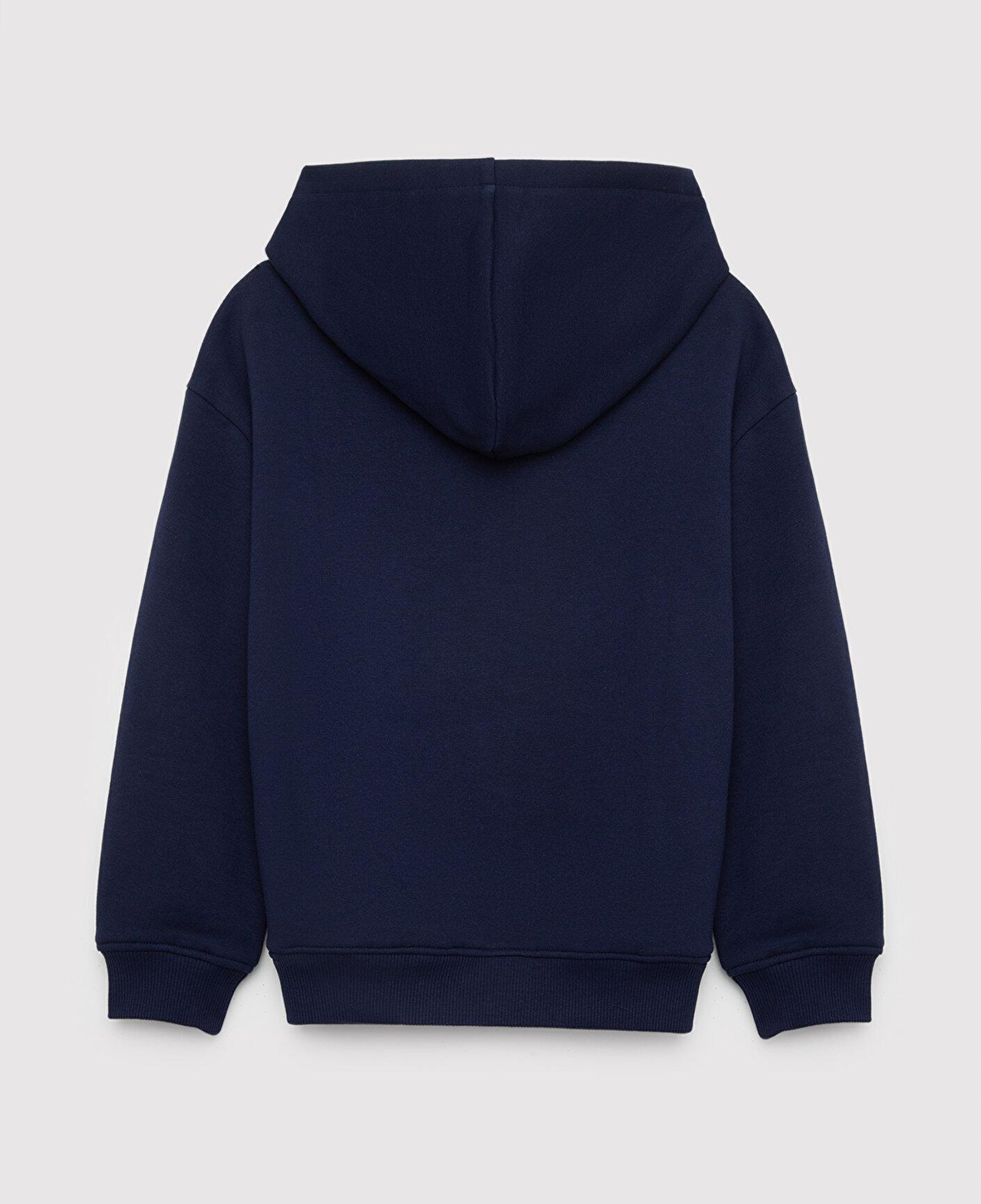 Mavi Kapüşonlu Fermuarlı Lacivert Sweatshirt 6S10203-84371