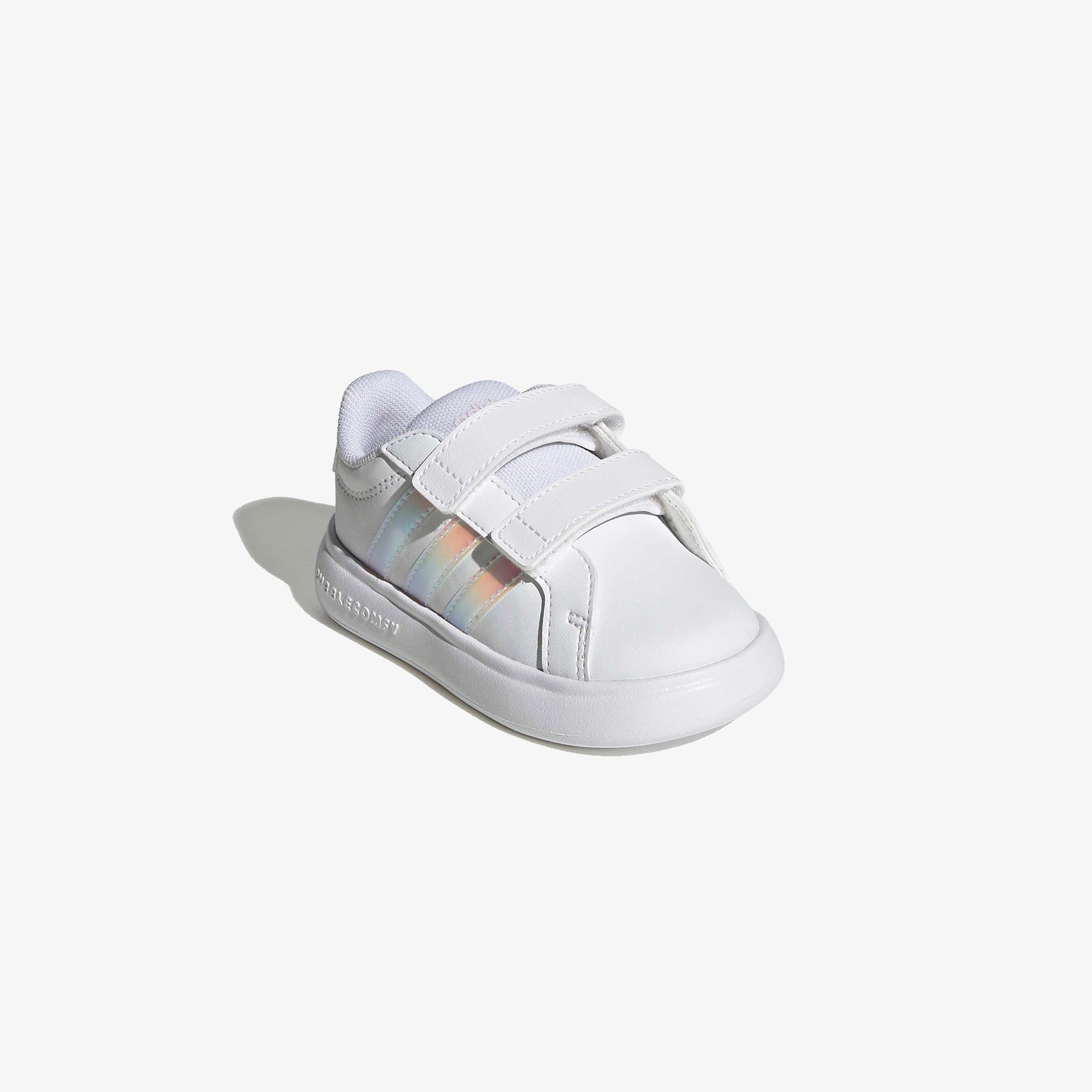 adidas Grand Court 3.0 Bubble Comfort Çocuk Beyaz Spor Ayakkabı
