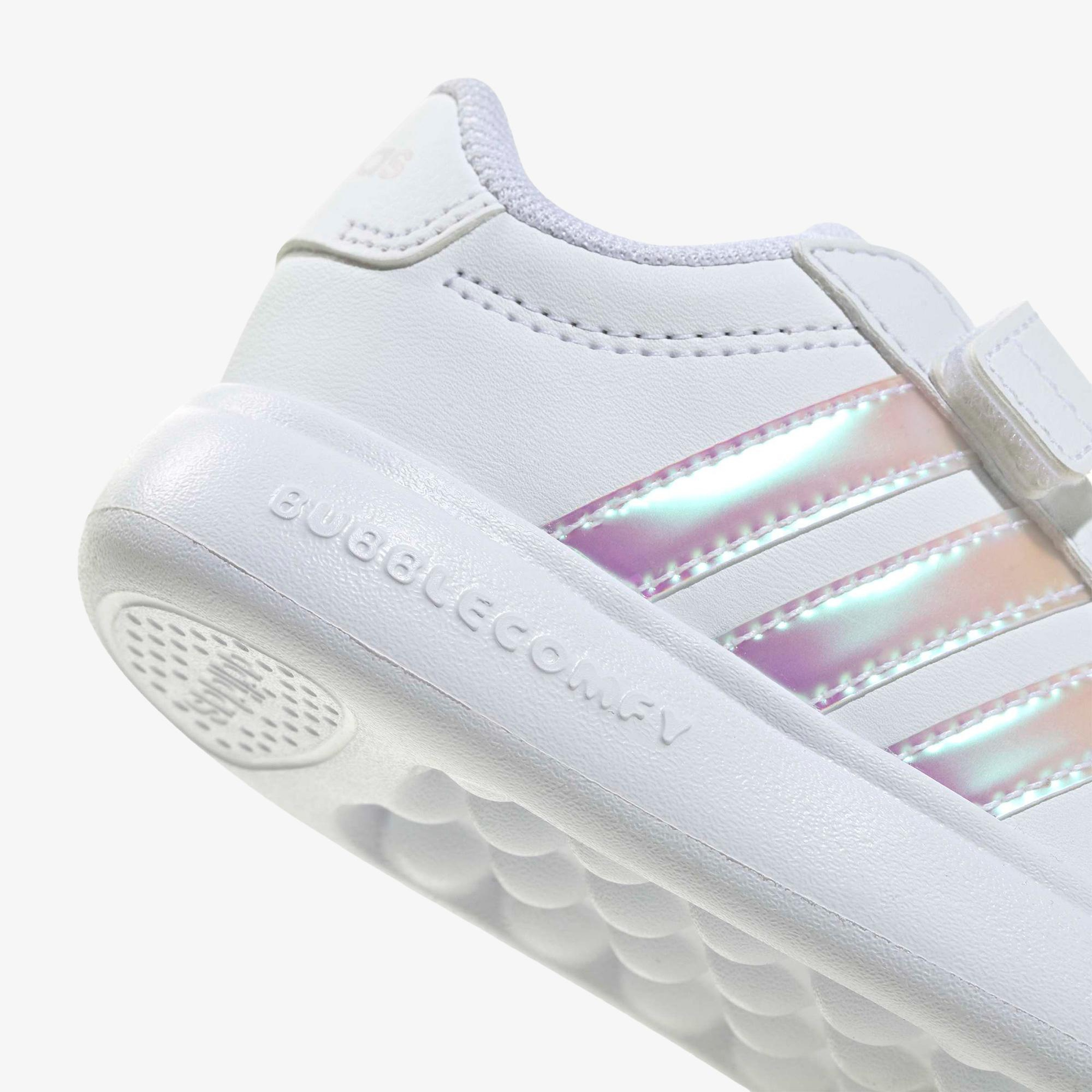 adidas Grand Court 3.0 Bubble Comfort Çocuk Beyaz Spor Ayakkabı