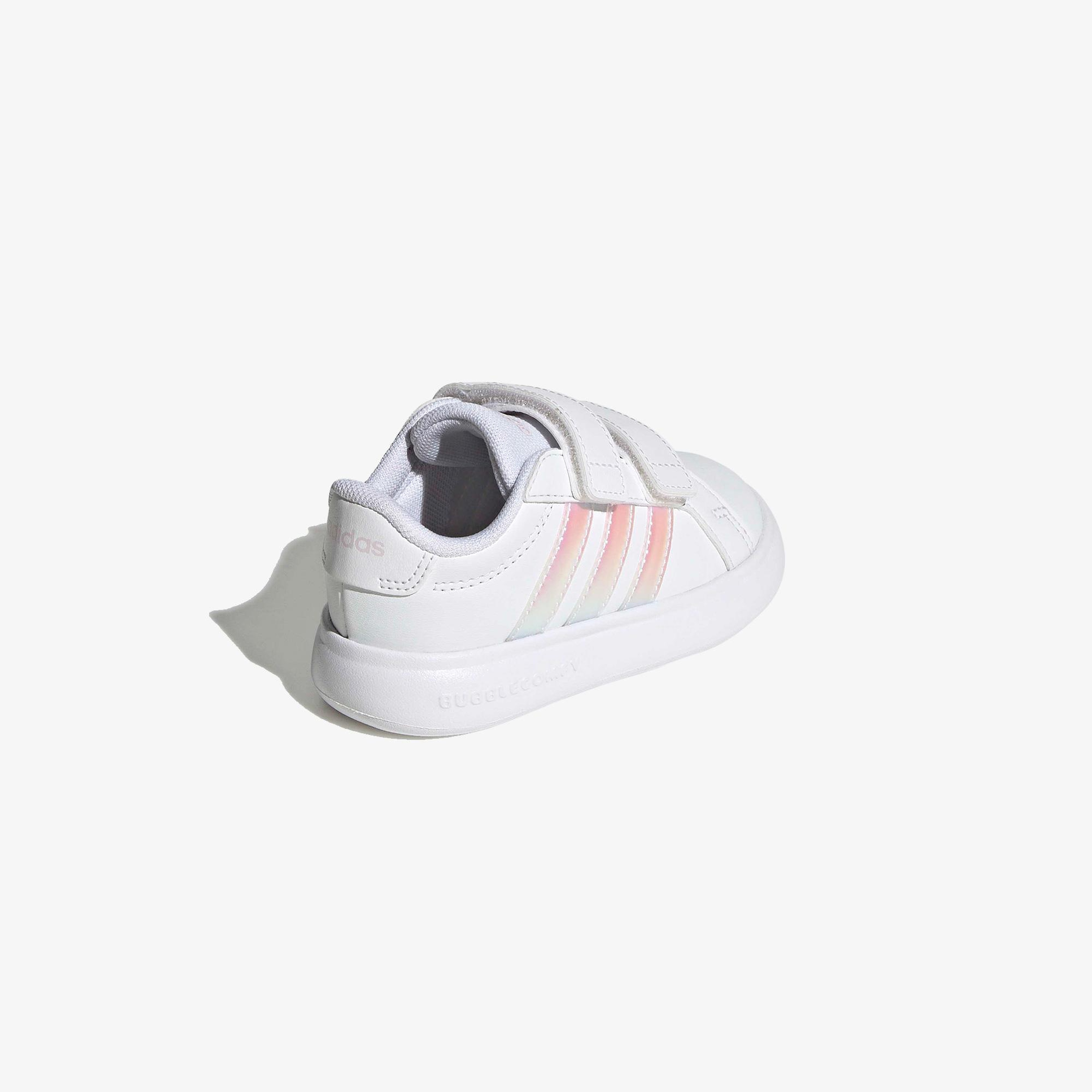 adidas Grand Court 3.0 Bubble Comfort Çocuk Beyaz Spor Ayakkabı