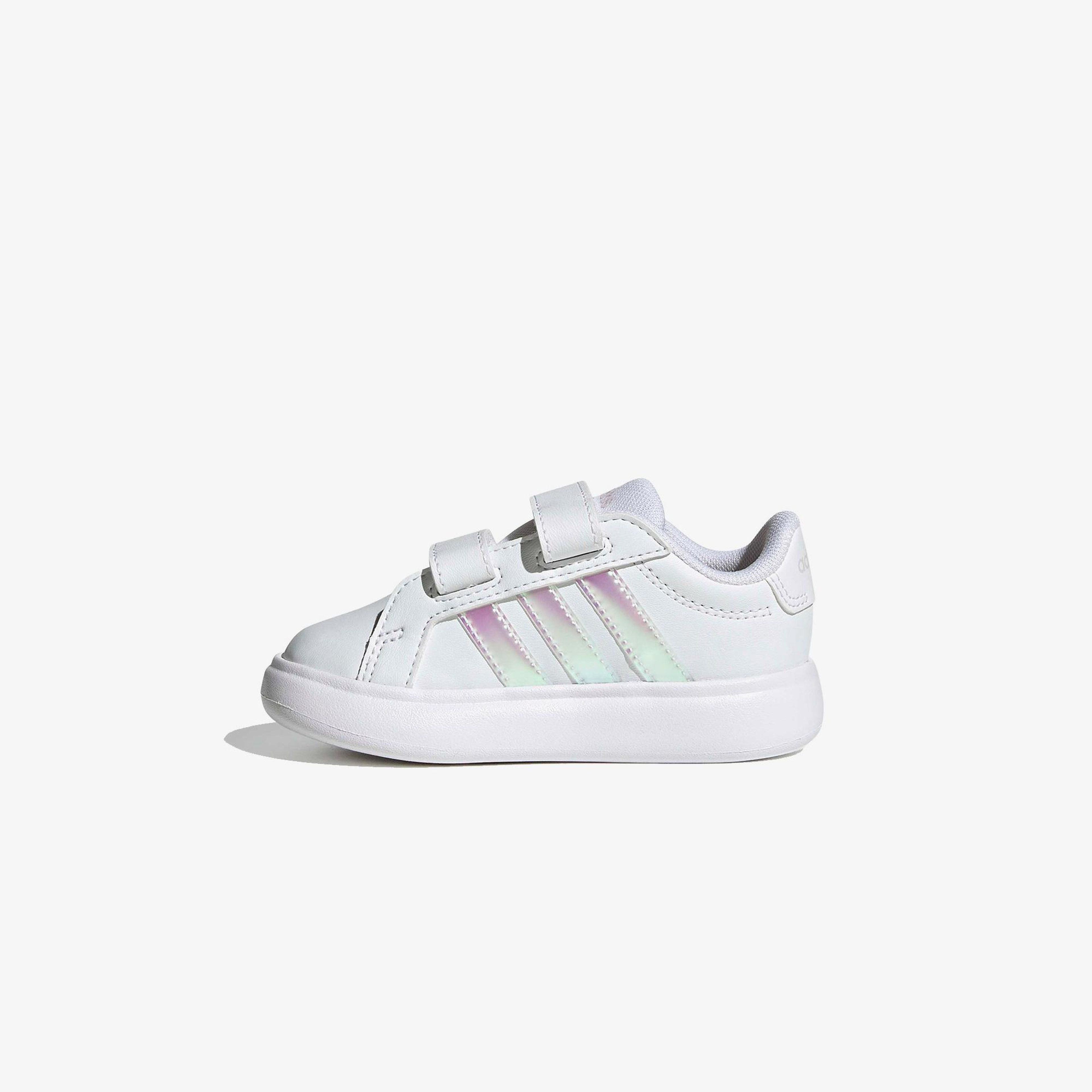 adidas Grand Court 3.0 Bubble Comfort Çocuk Beyaz Spor Ayakkabı