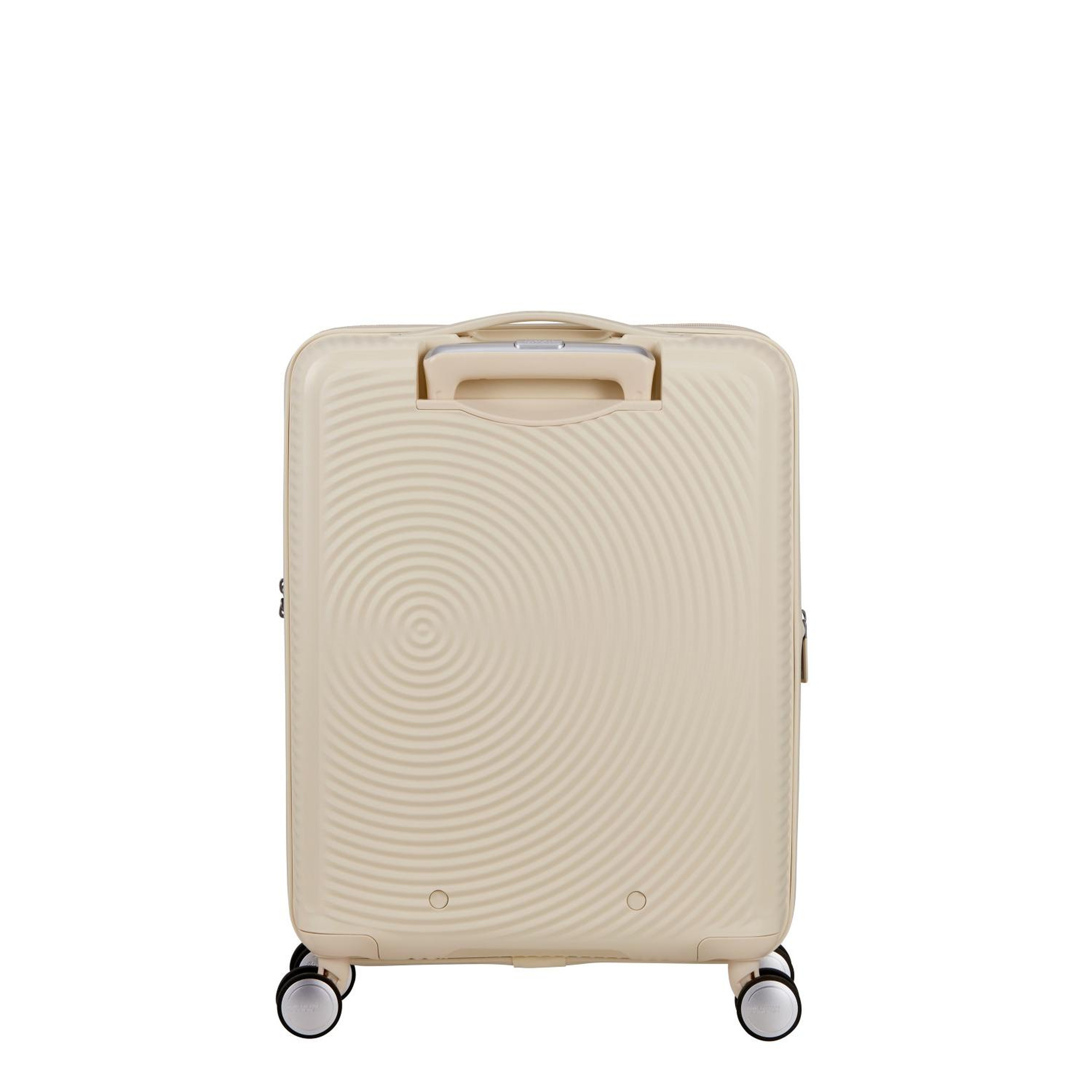American Tourister Soundbox Krem 55/20 Körüklü Kabin Boy Sert Valiz