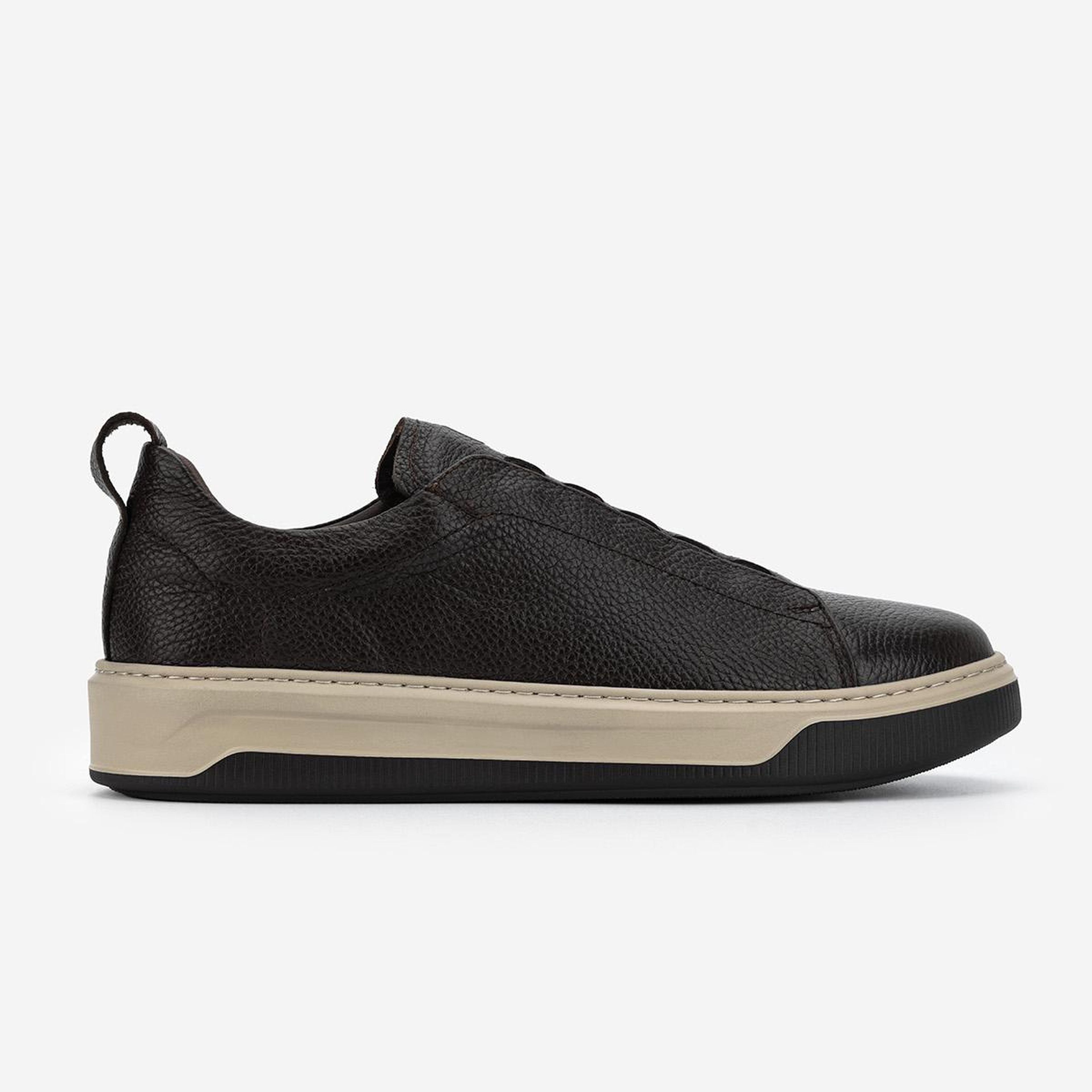 Valmenti Erkek Hakiki Deri Kahverengi Sneakers & Spor Ayakkabı