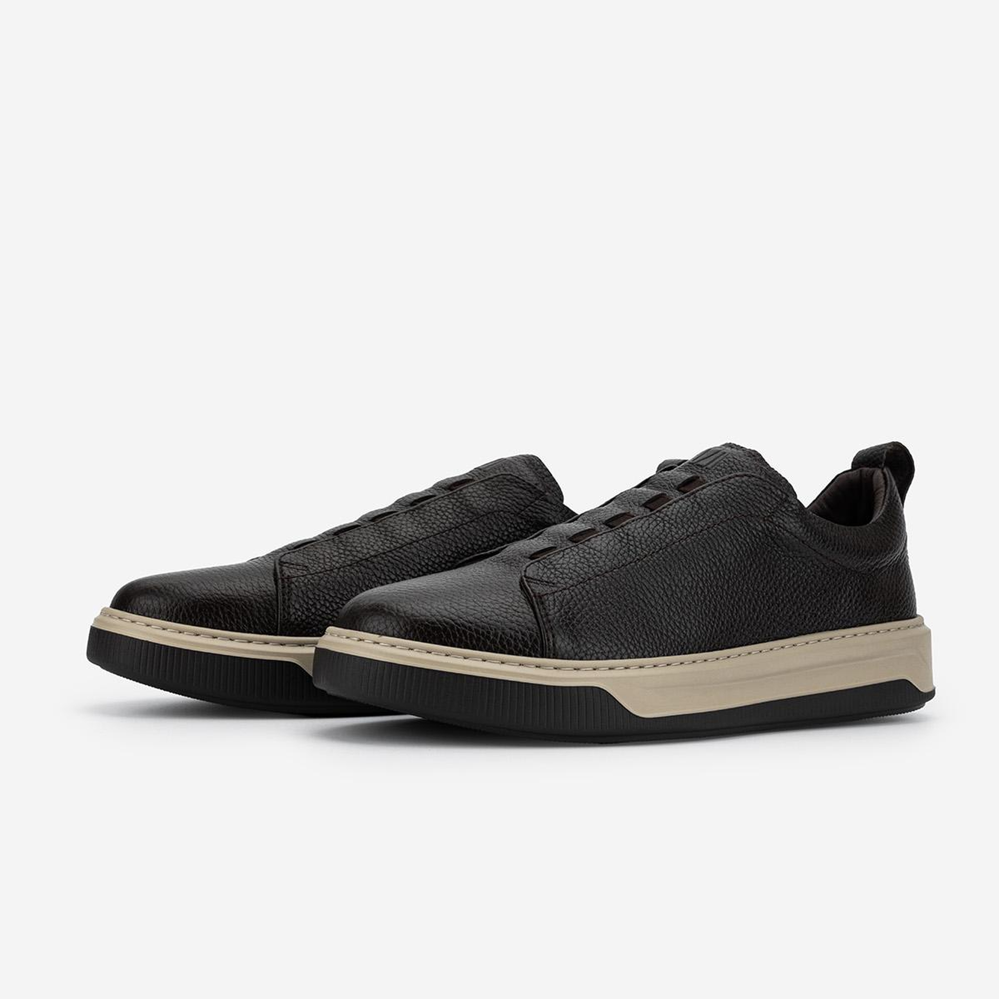 Valmenti Erkek Hakiki Deri Kahverengi Sneakers & Spor Ayakkabı