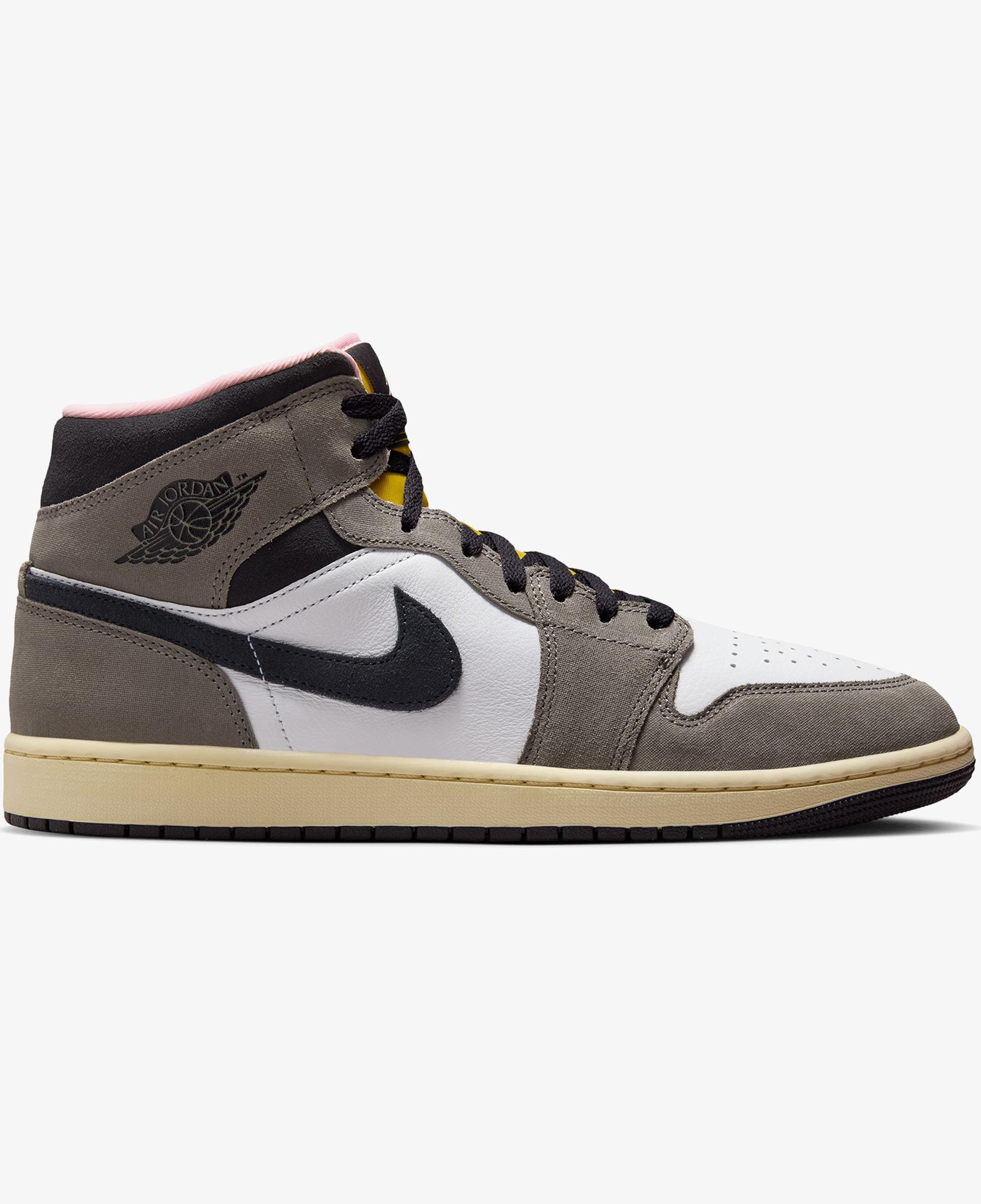 Jordan Air 1 Mid SE Erkek Beyaz Spor Ayakkabı