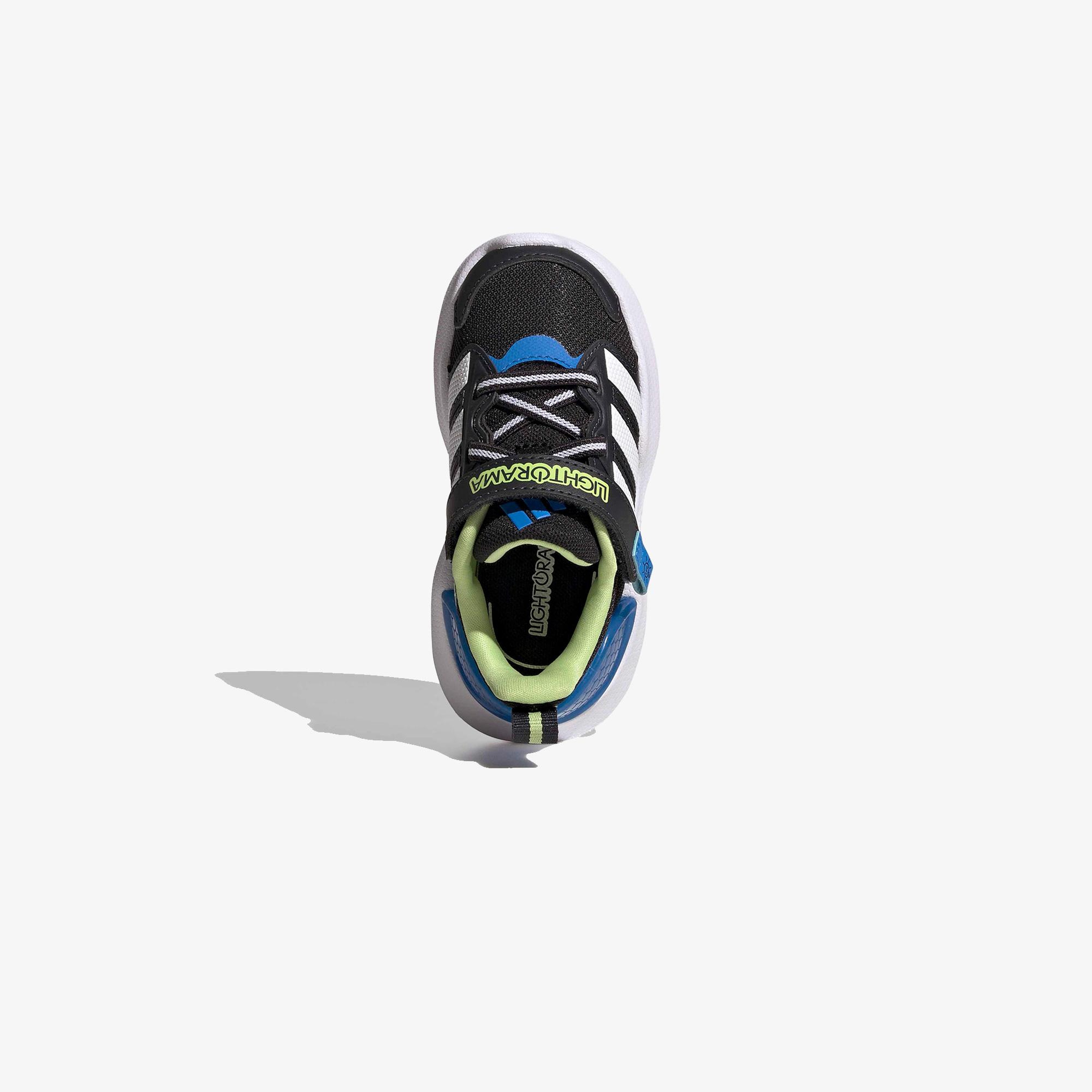 adidas Lightorama Runner Elastic Lace Çocuk Siyah Koşu Ayakkabısı