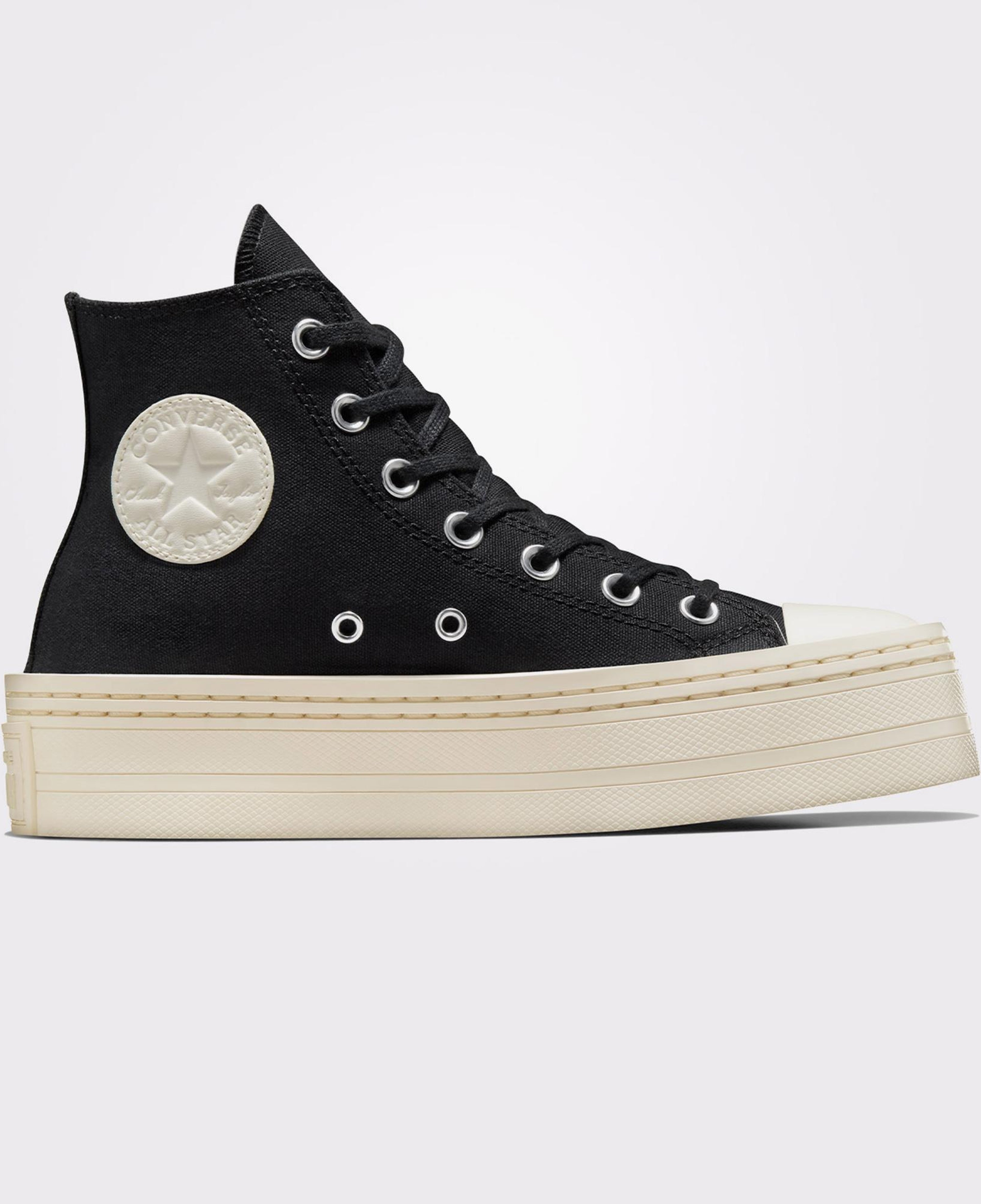 Converse Chuck Taylor All Star Modern Lift Platform Canvas Unisex Siyah Sneaker