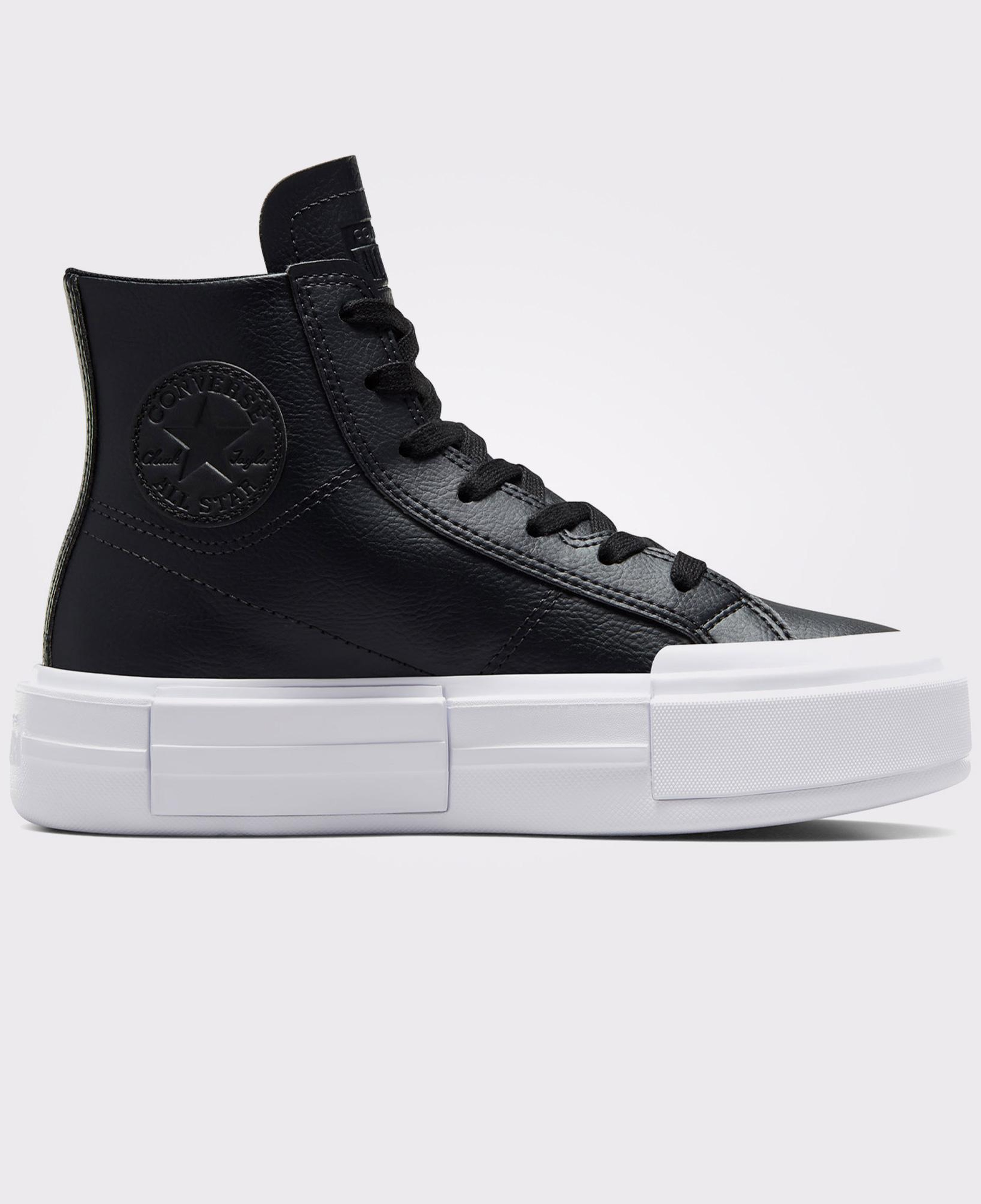 Converse Chuck Taylor All Star Cruise Leather Unisex Siyah/Beyaz Sneaker