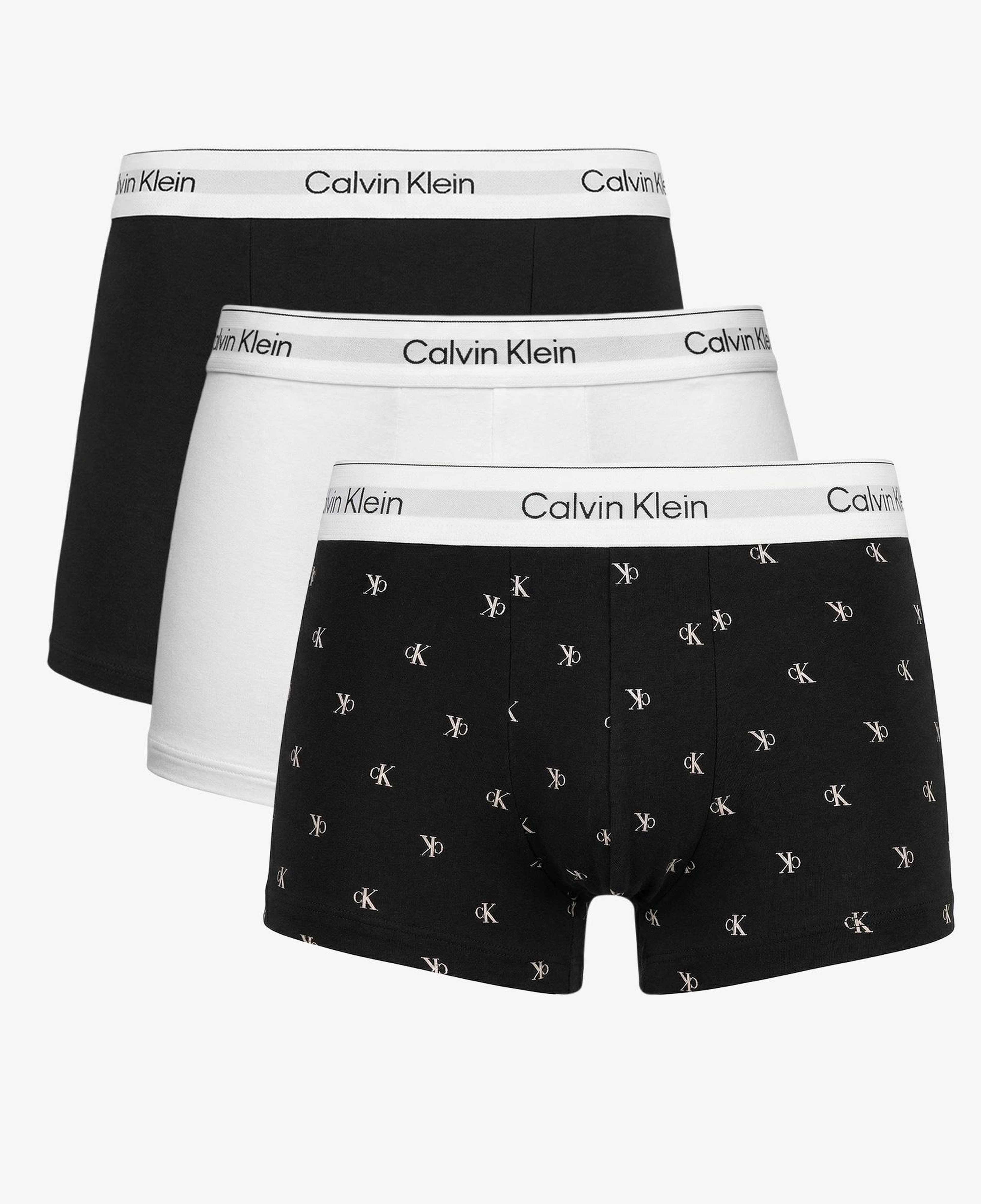 Calvin Klein Icon Cotton Stretch Erkek Siyah 3'lü Boxer Seti