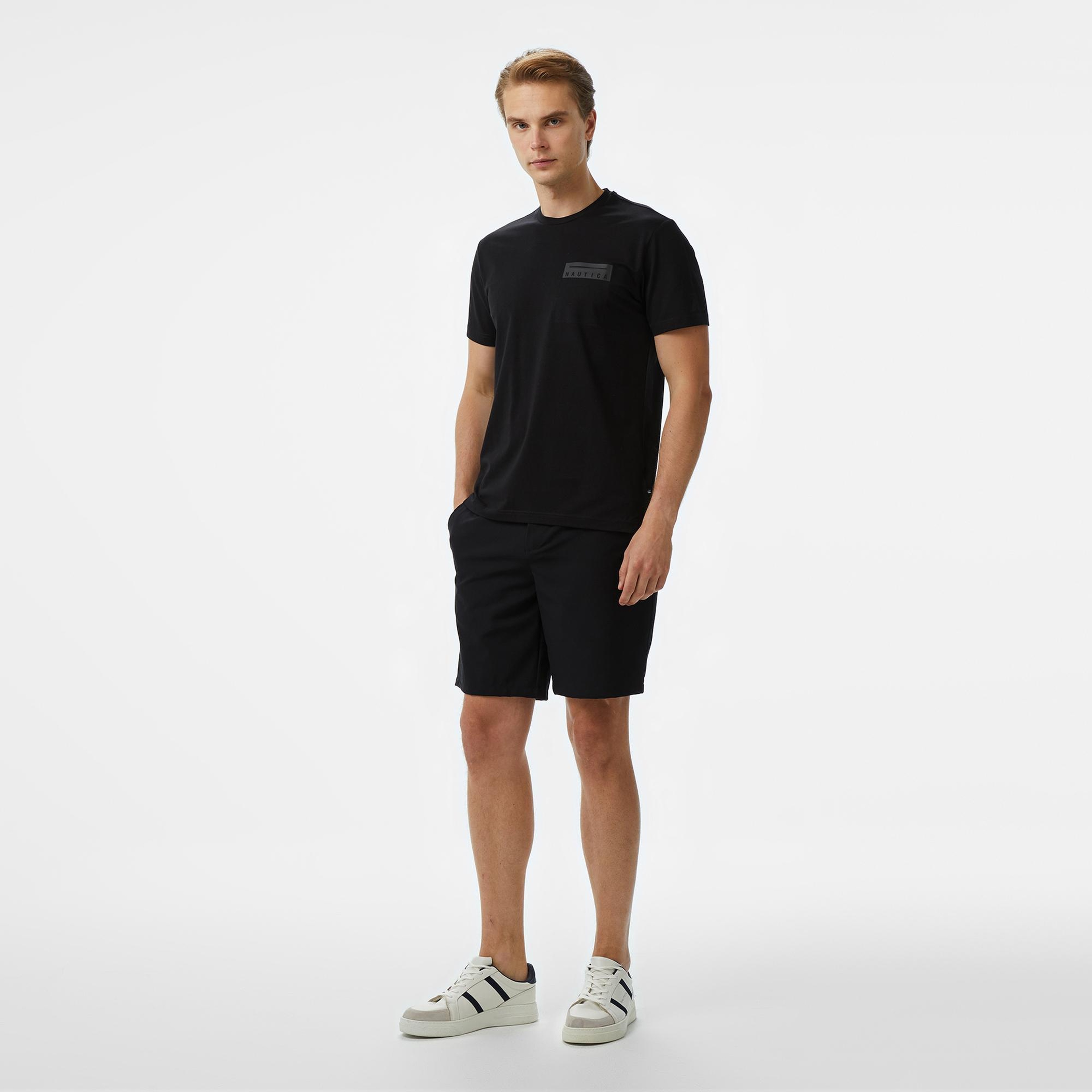 Nautica Erkek Siyah Bermuda