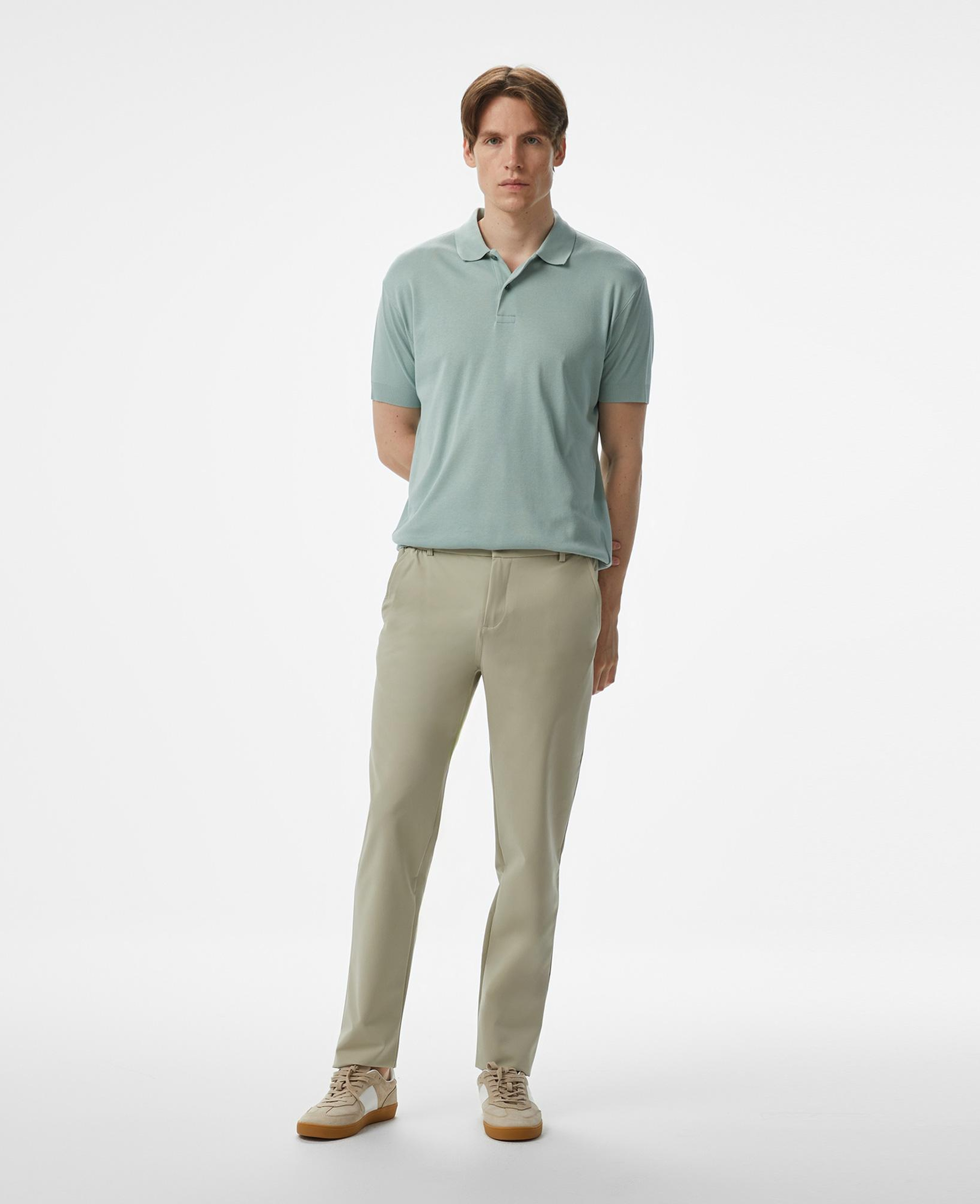 Nautica Erkek Yeşil Classic Fit Modal Karışımlı Polo