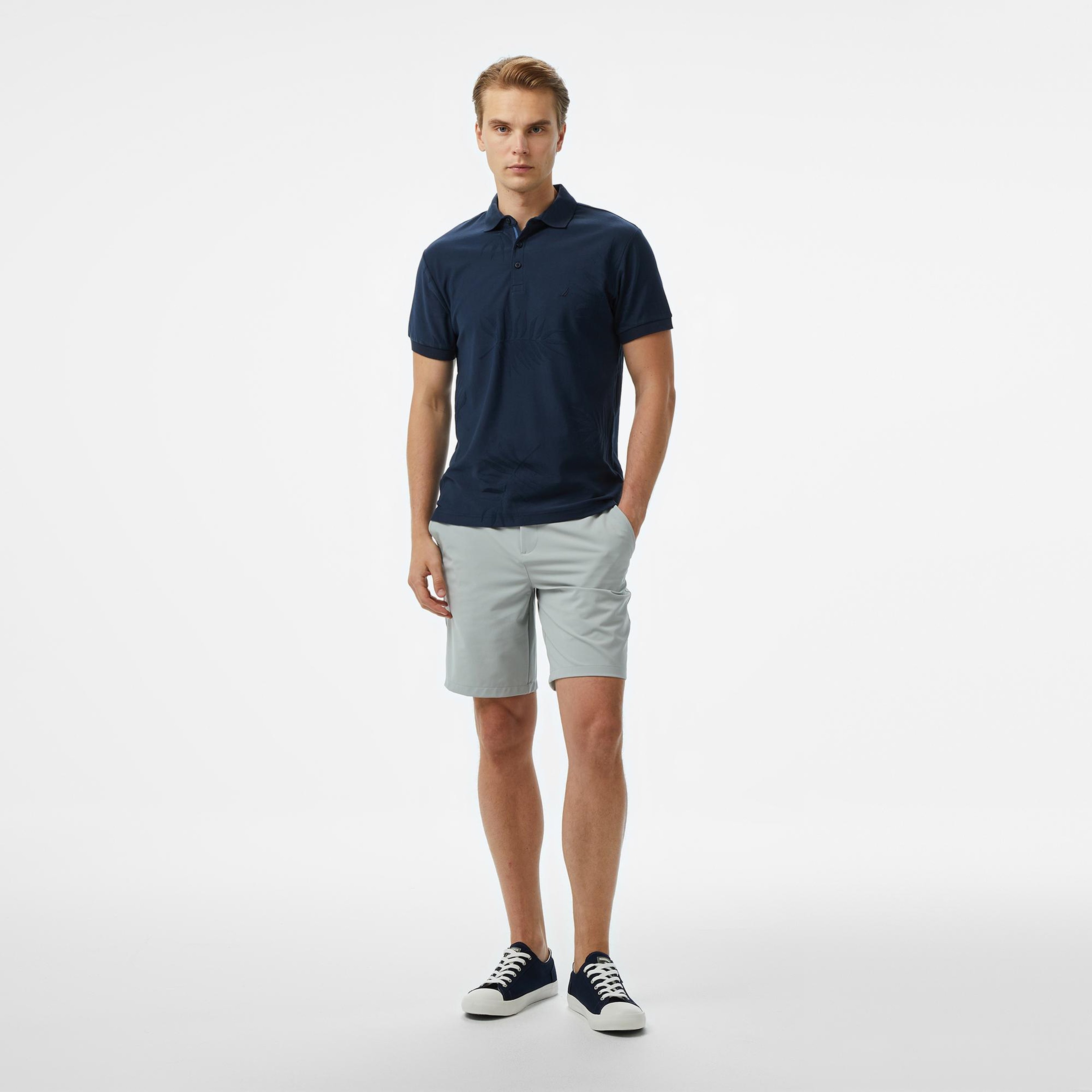 Nautica Erkek Gri Bermuda
