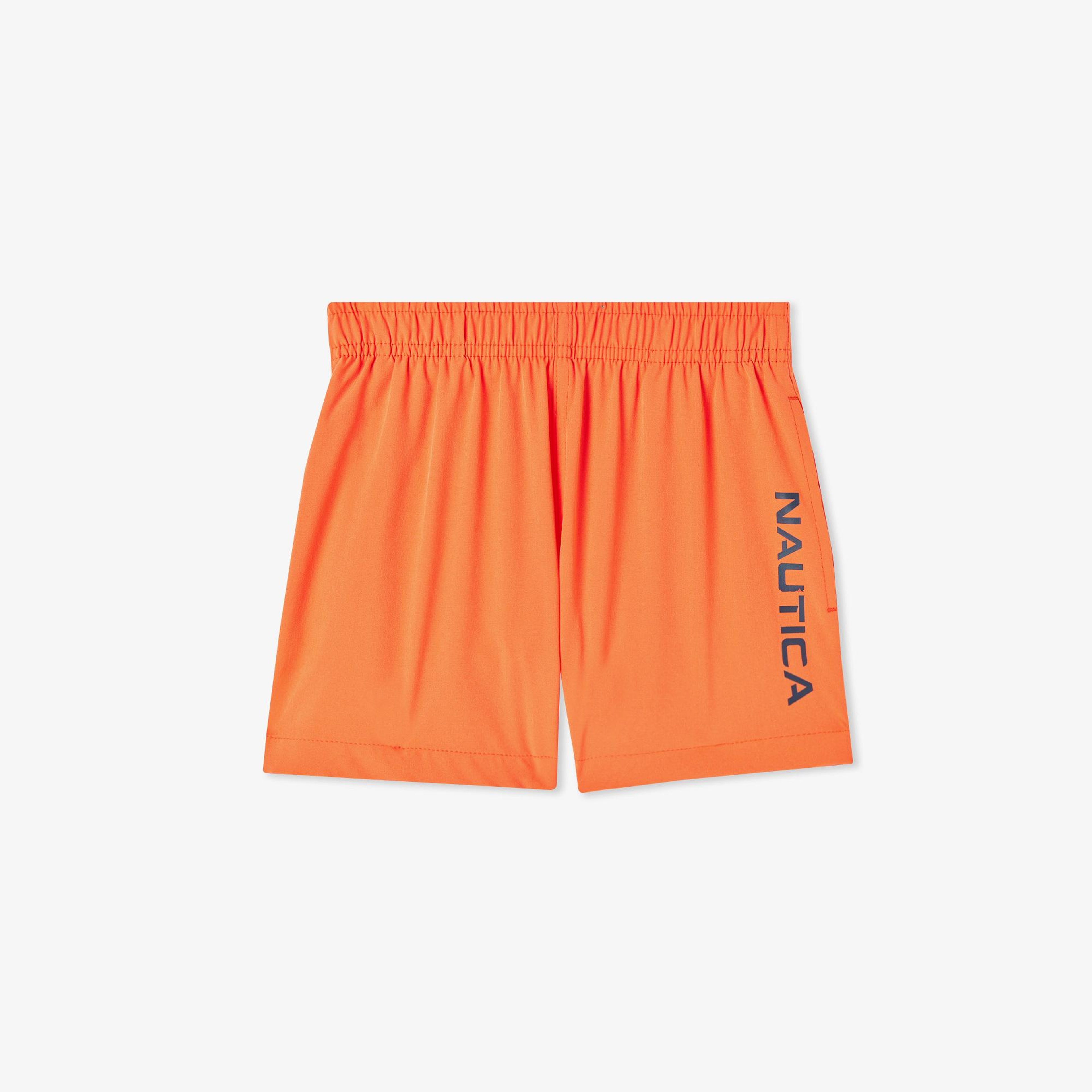 Nautica Erkek Çocuk Turuncu Standart Fit Deniz Şortu