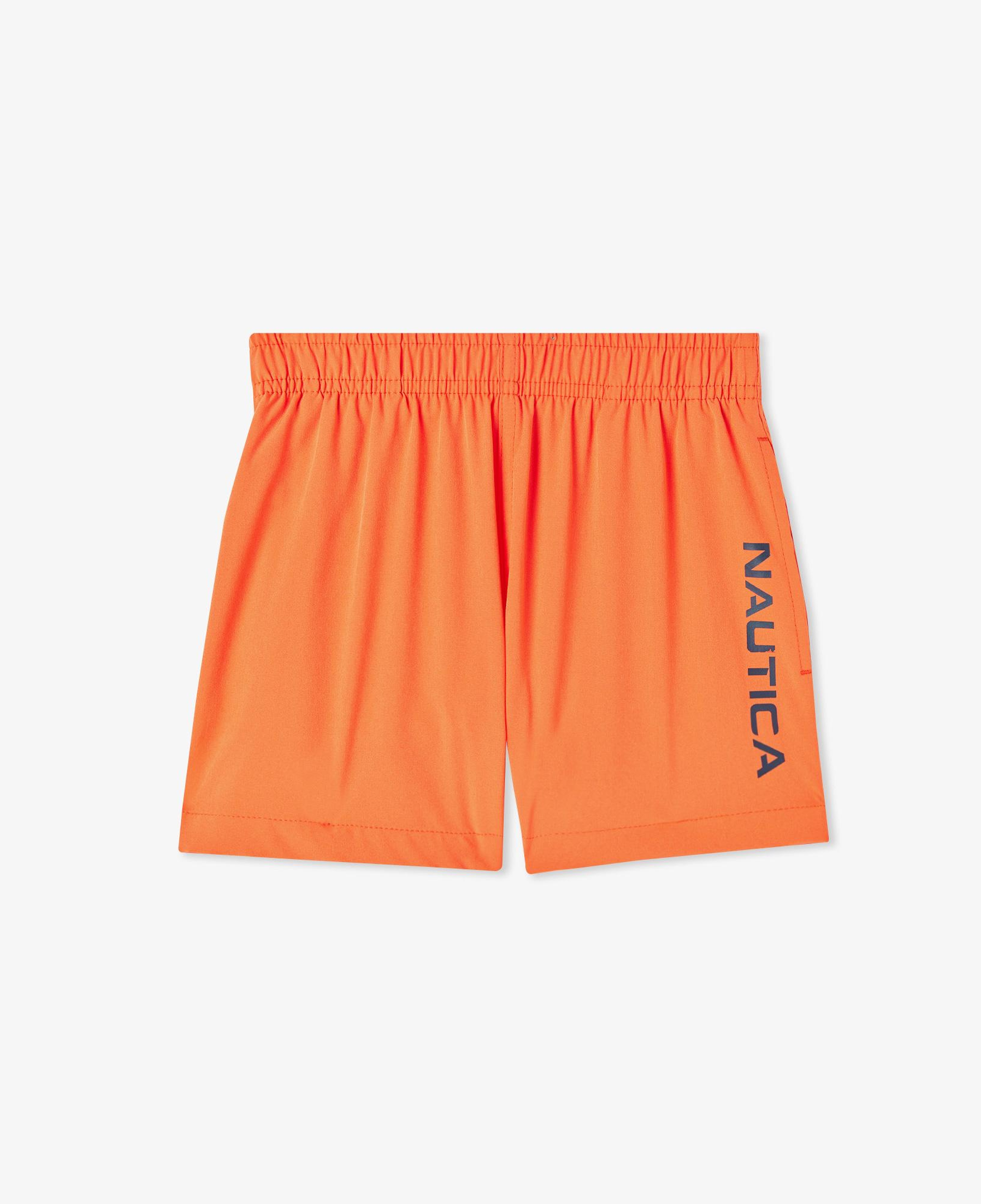 Nautica Erkek Çocuk Turuncu Standart Fit Deniz Şortu