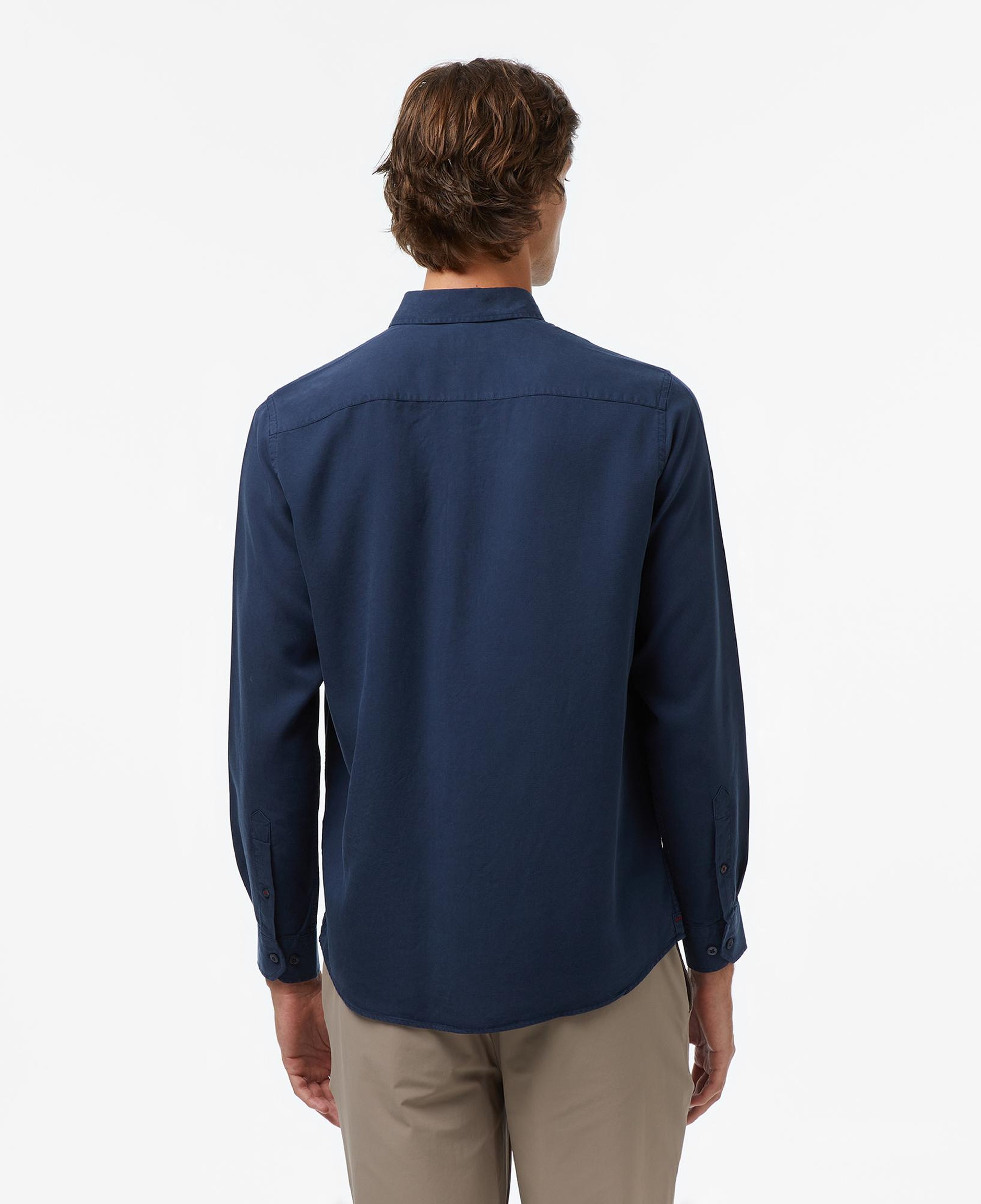 Nautica Erkek Lacivert Classic Fit Gömlek