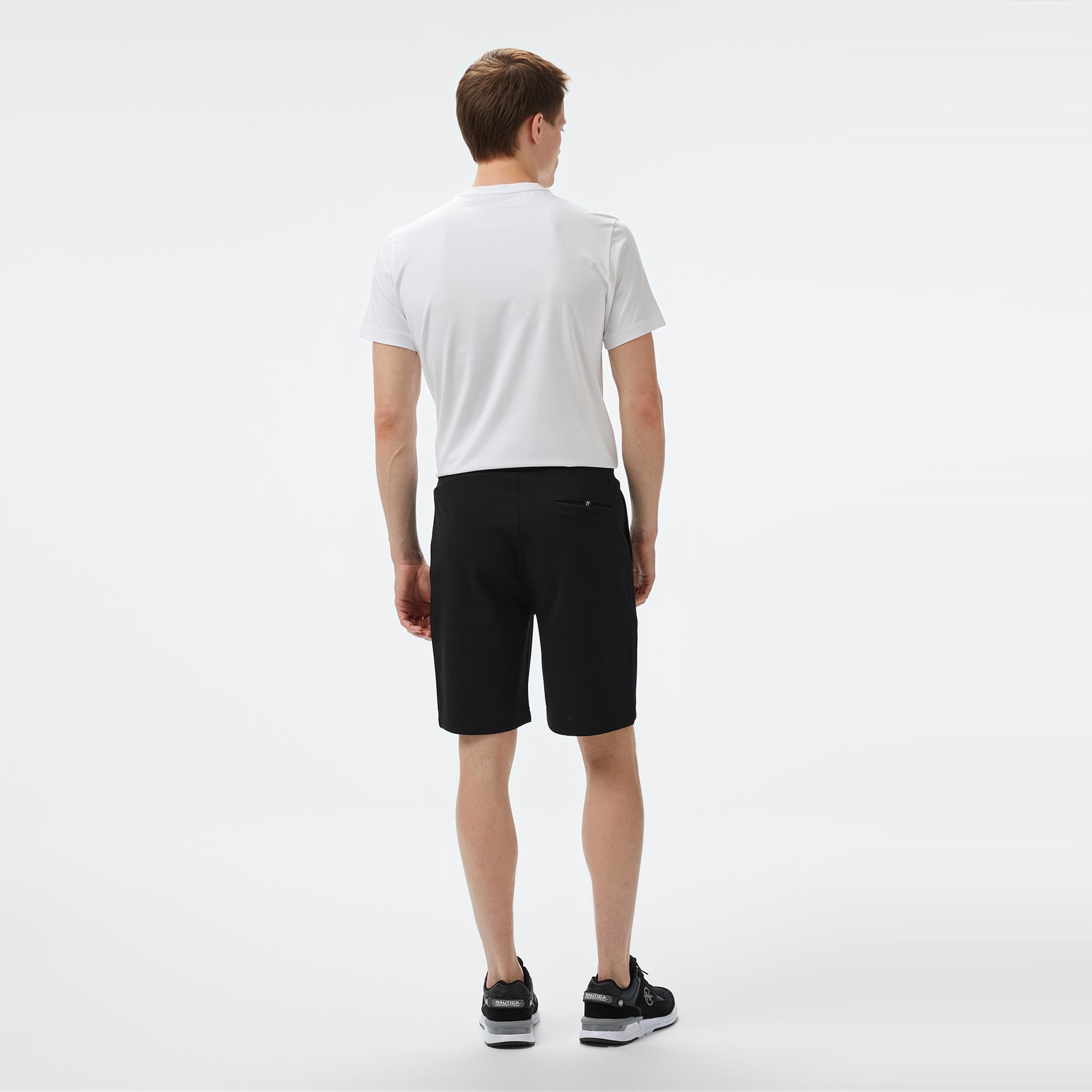 Nautica Erkek Siyah Regular Fit Şort