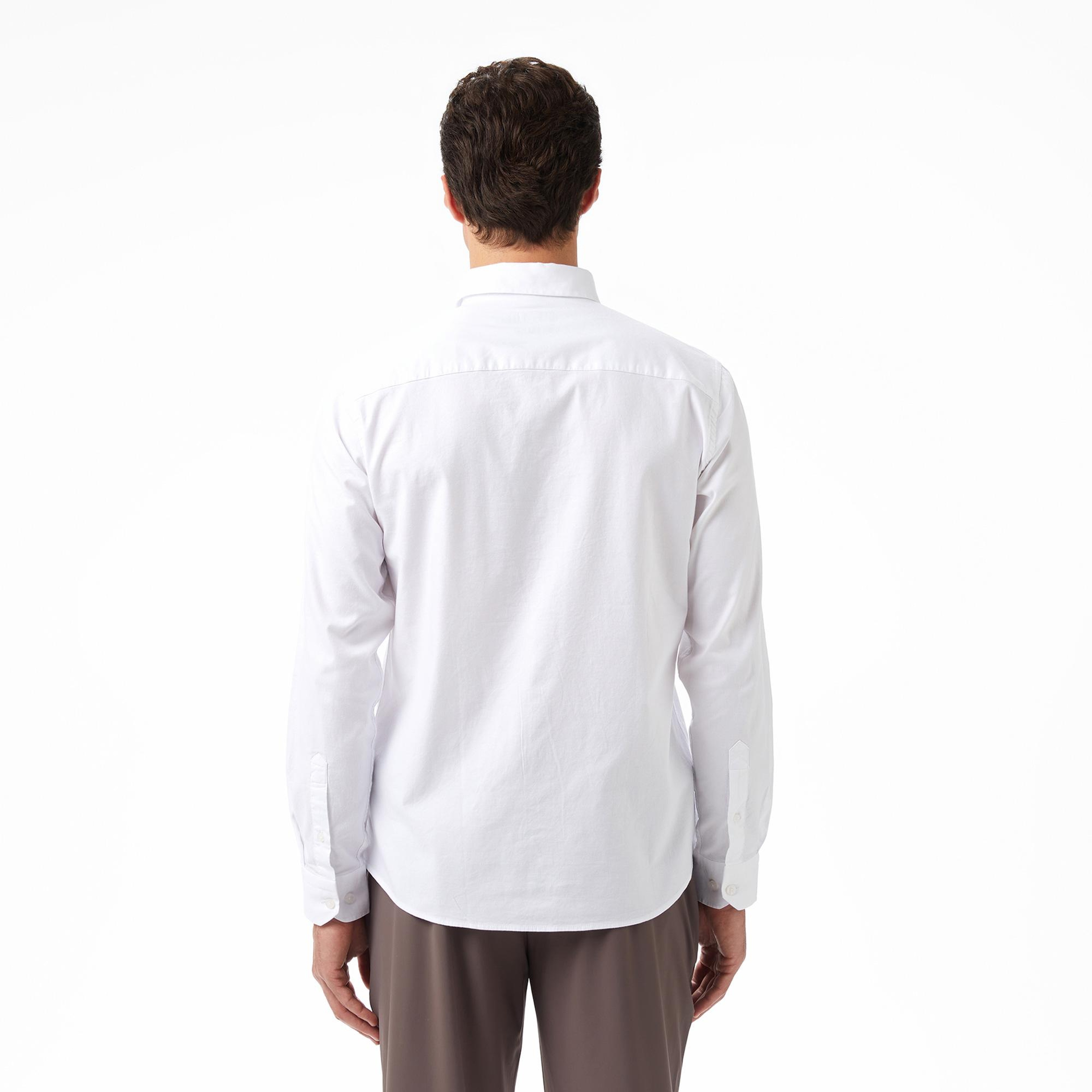 Nautica Erkek Beyaz Slim Fit Gömlek