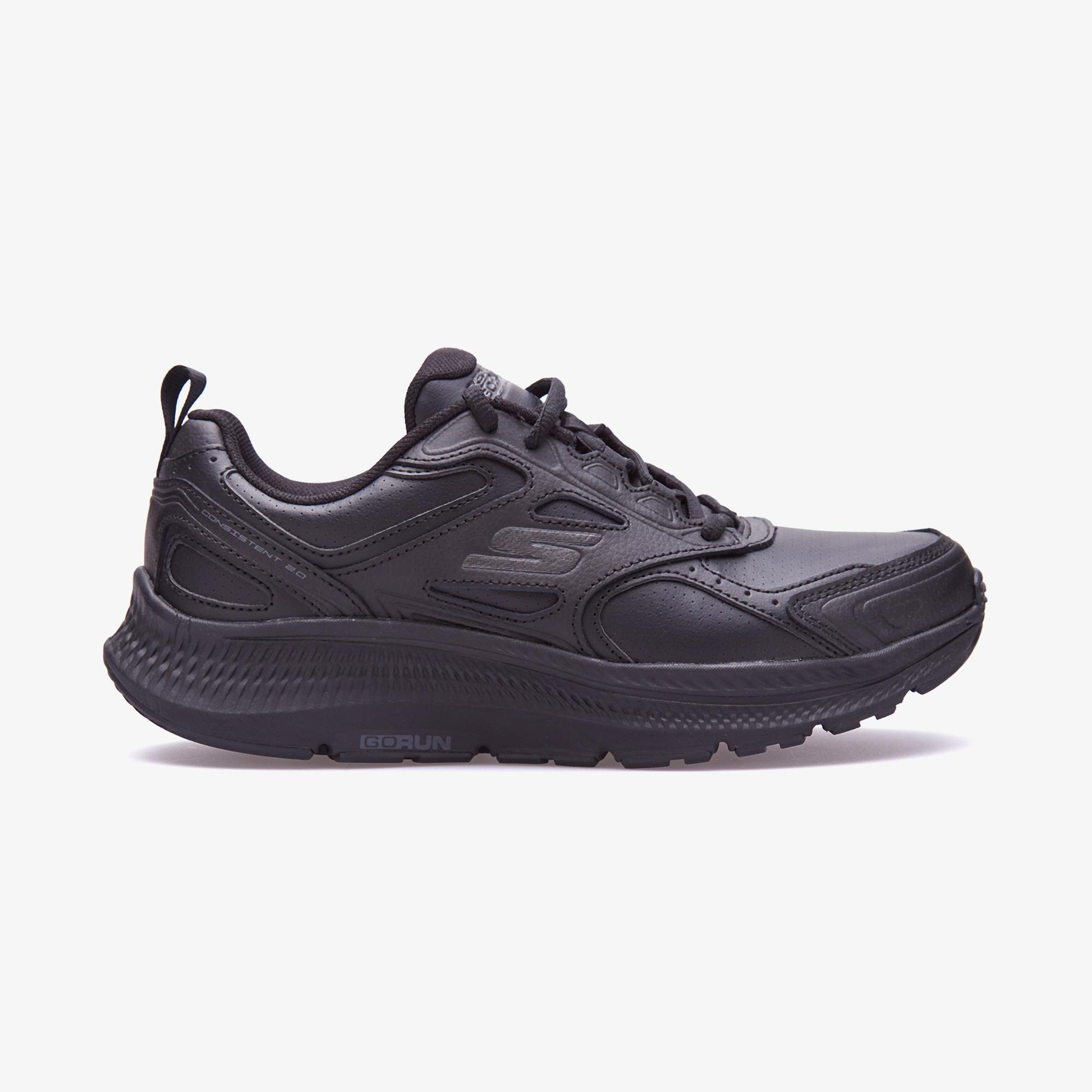 Skechers GO RUN Consistent 2.0 Sumpter Trail Kadın Siyah Koşu Ayakkabısı