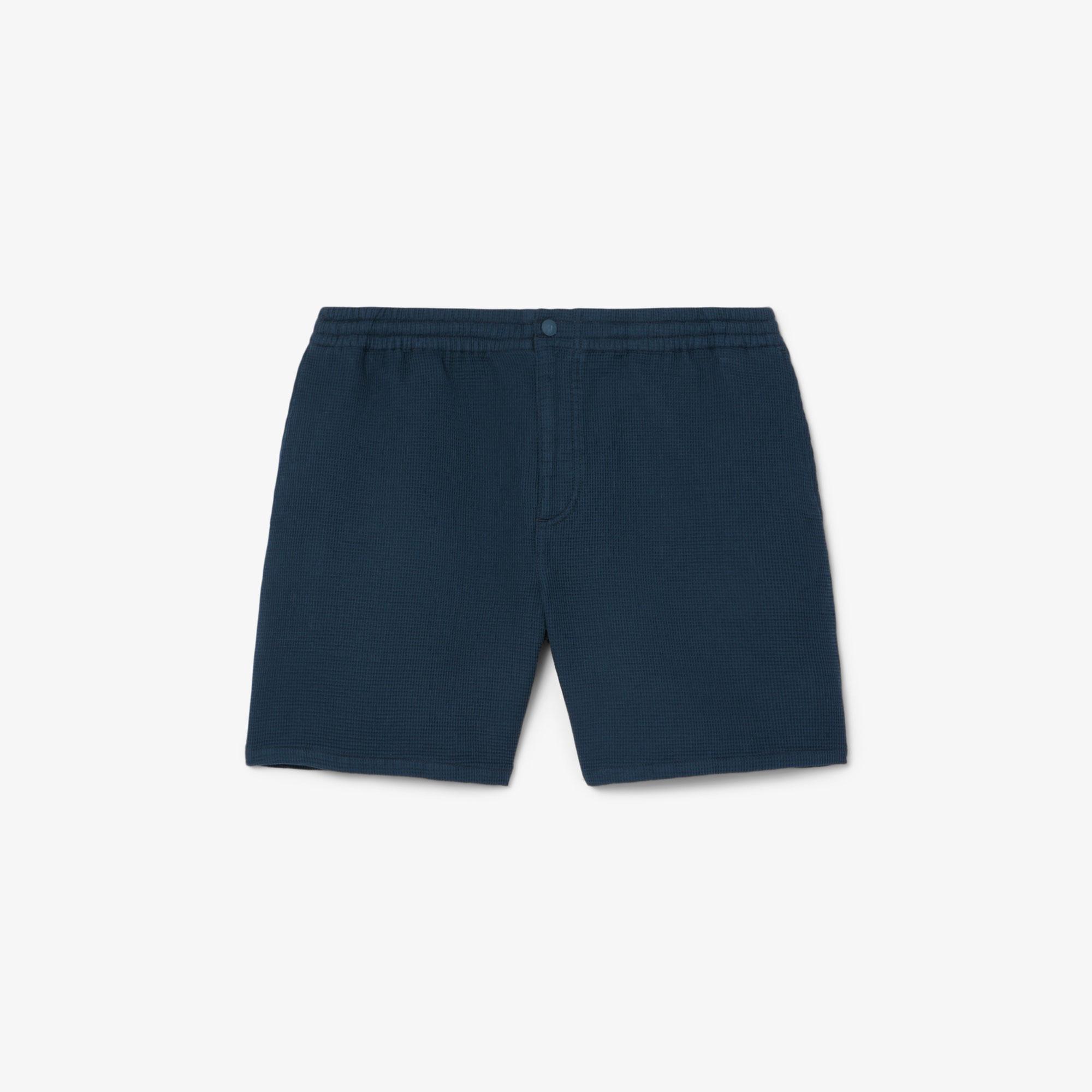 Erkek Relaxed Fit Lacivert Şort