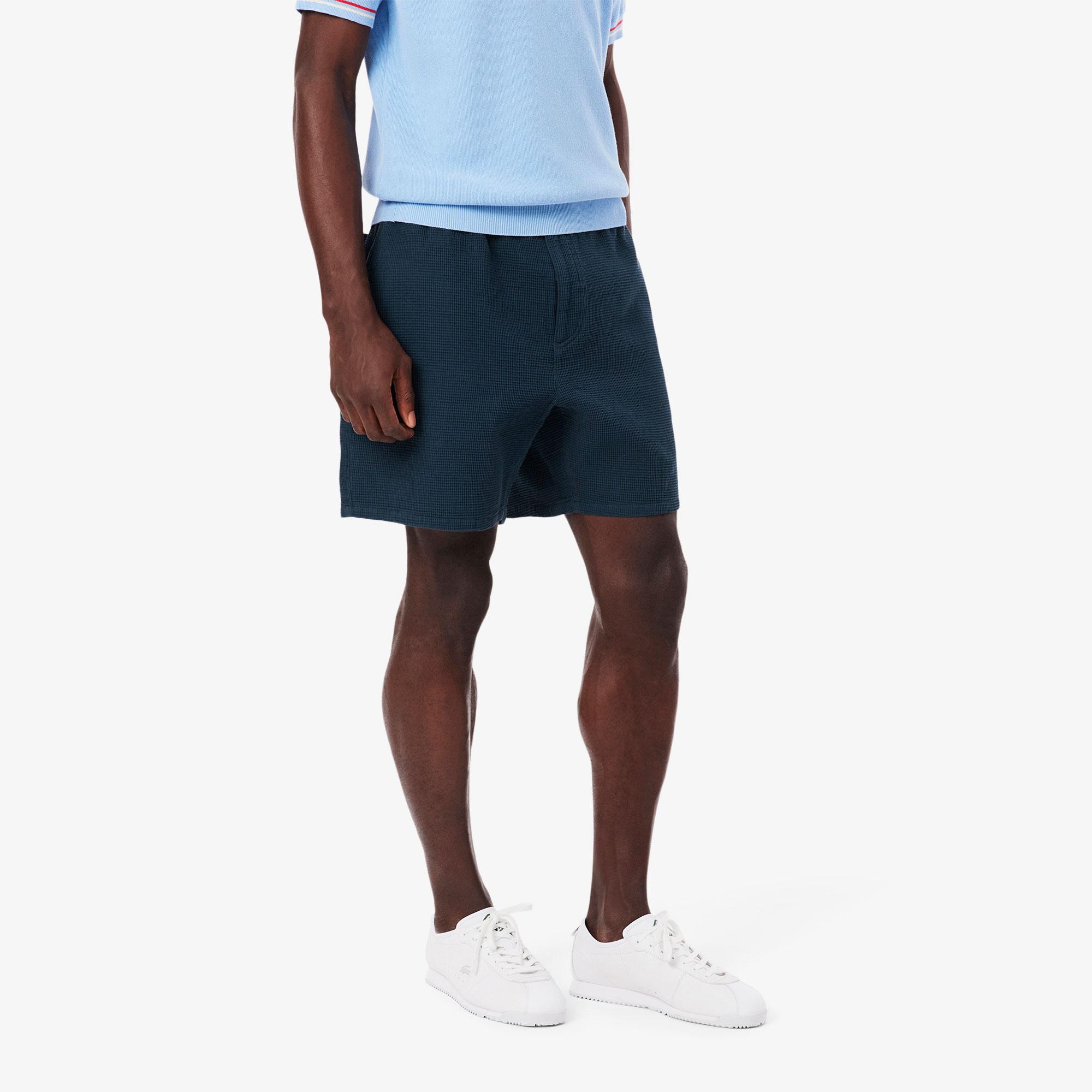 Erkek Relaxed Fit Lacivert Şort