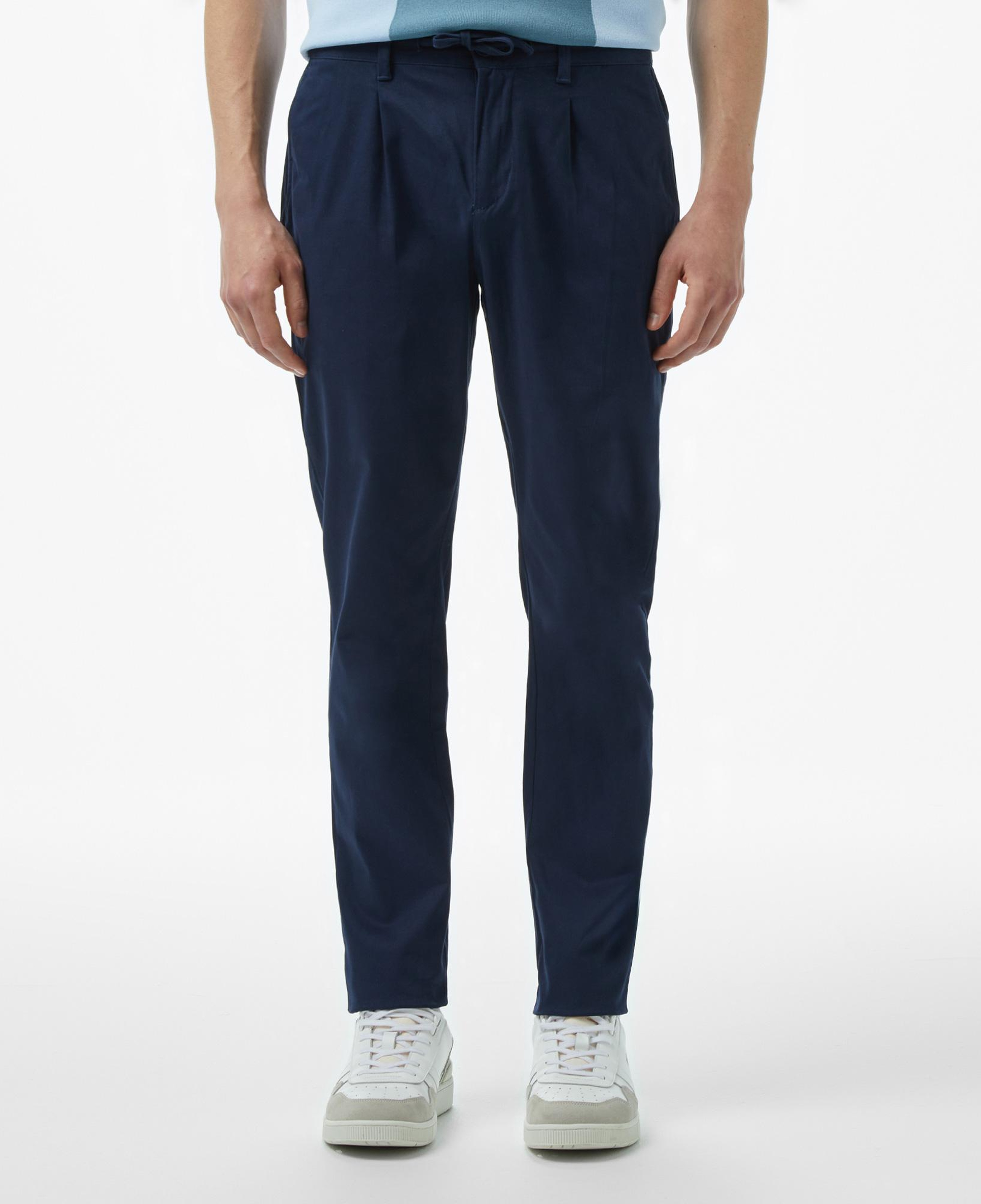 Erkek Tapered Fit Lacivert Pantolon
