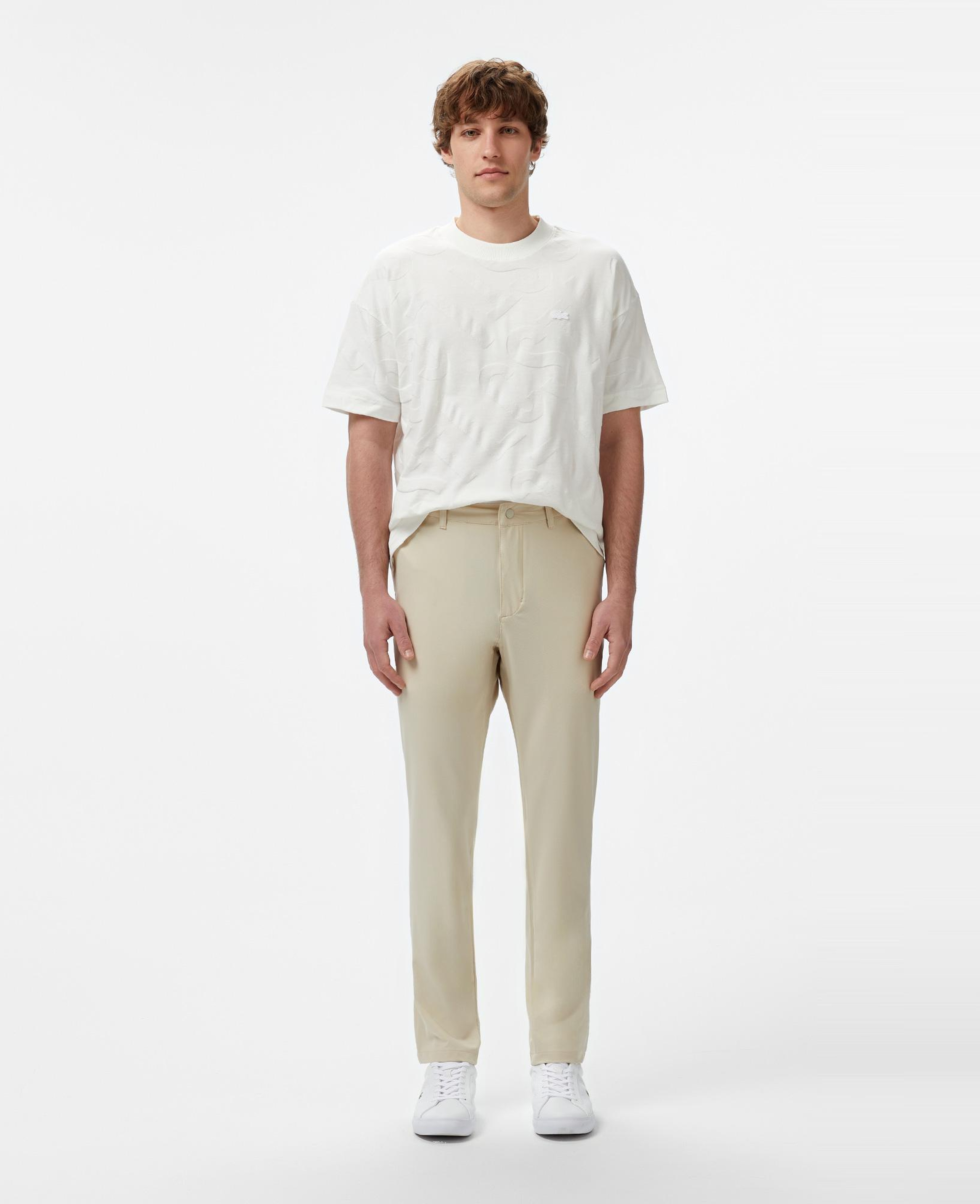 Erkek Tapred Fit Bej Pantolon