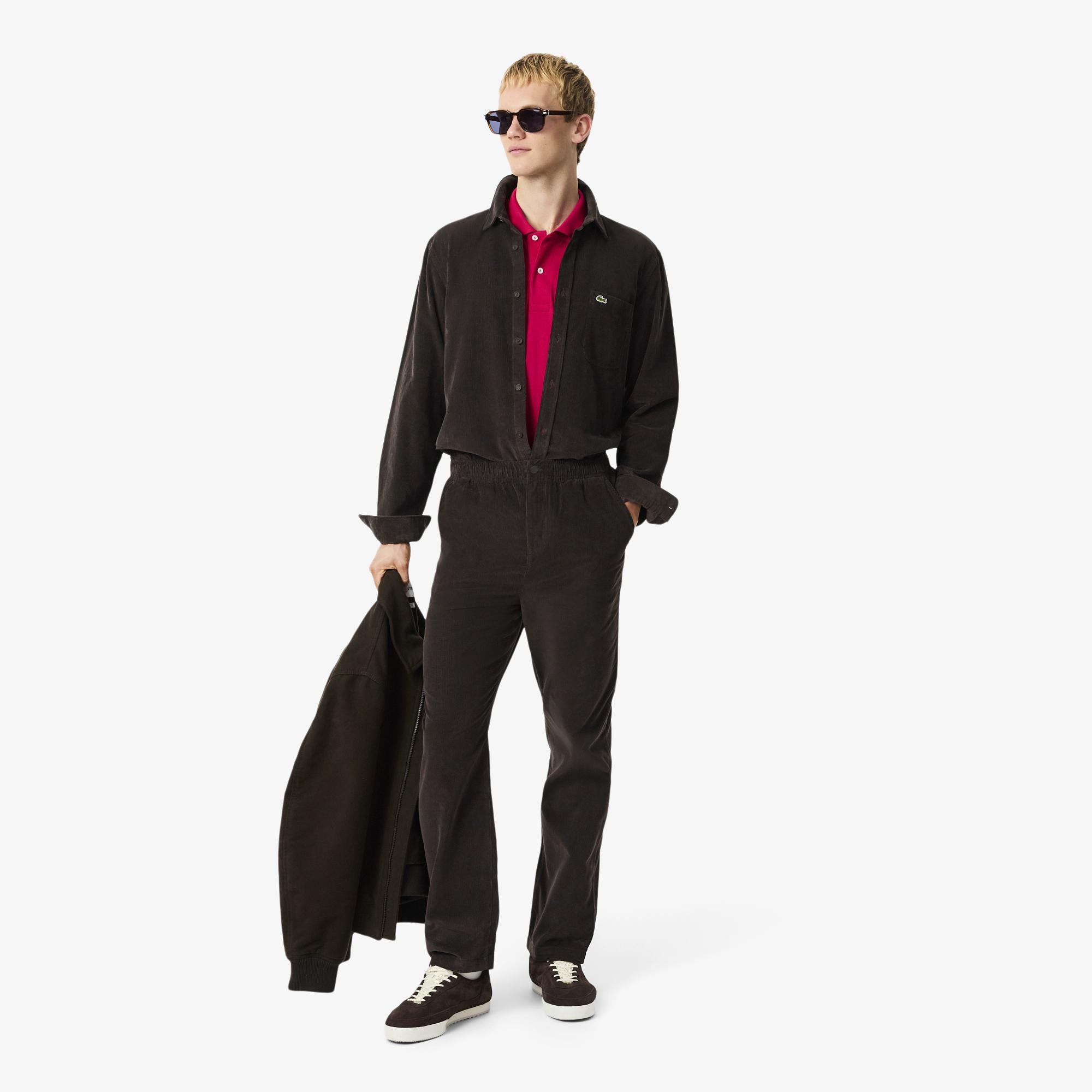 Erkek Regular Fit Kahverengi Pantolon
