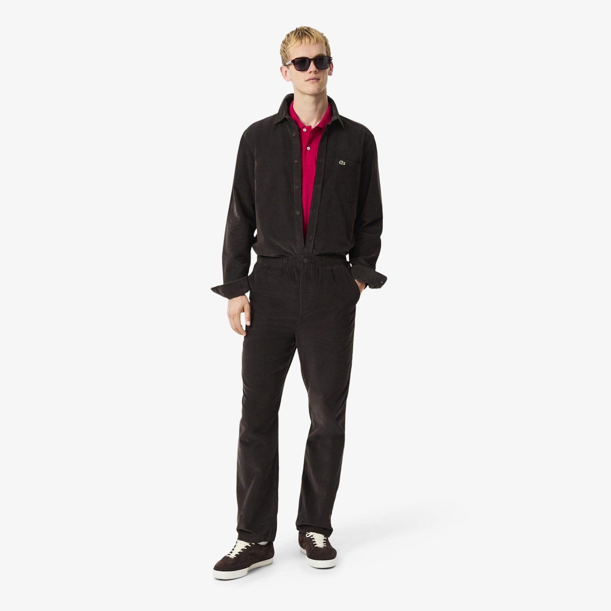 Erkek Regular Fit Kahverengi Pantolon