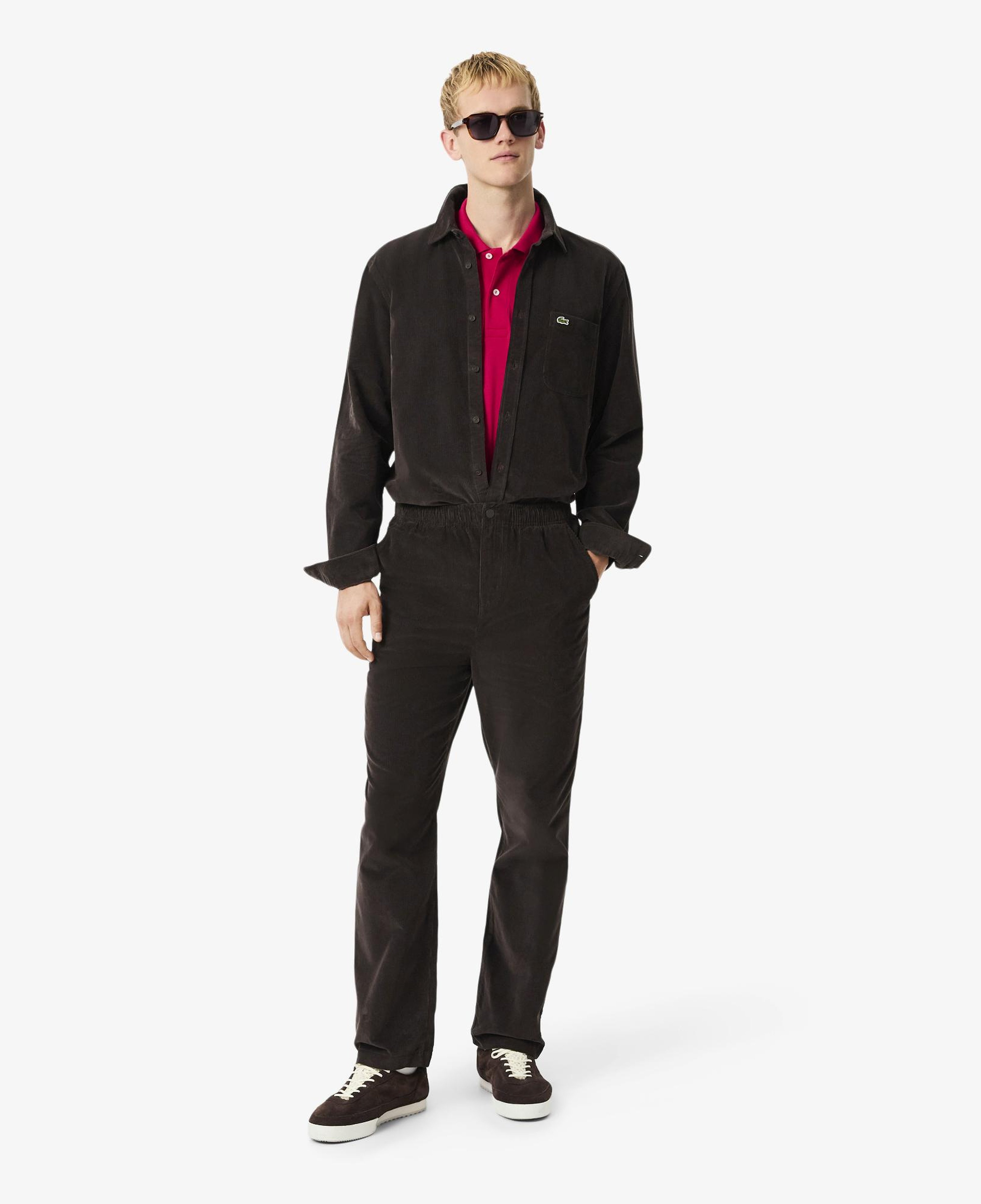 Erkek Regular Fit Kahverengi Pantolon