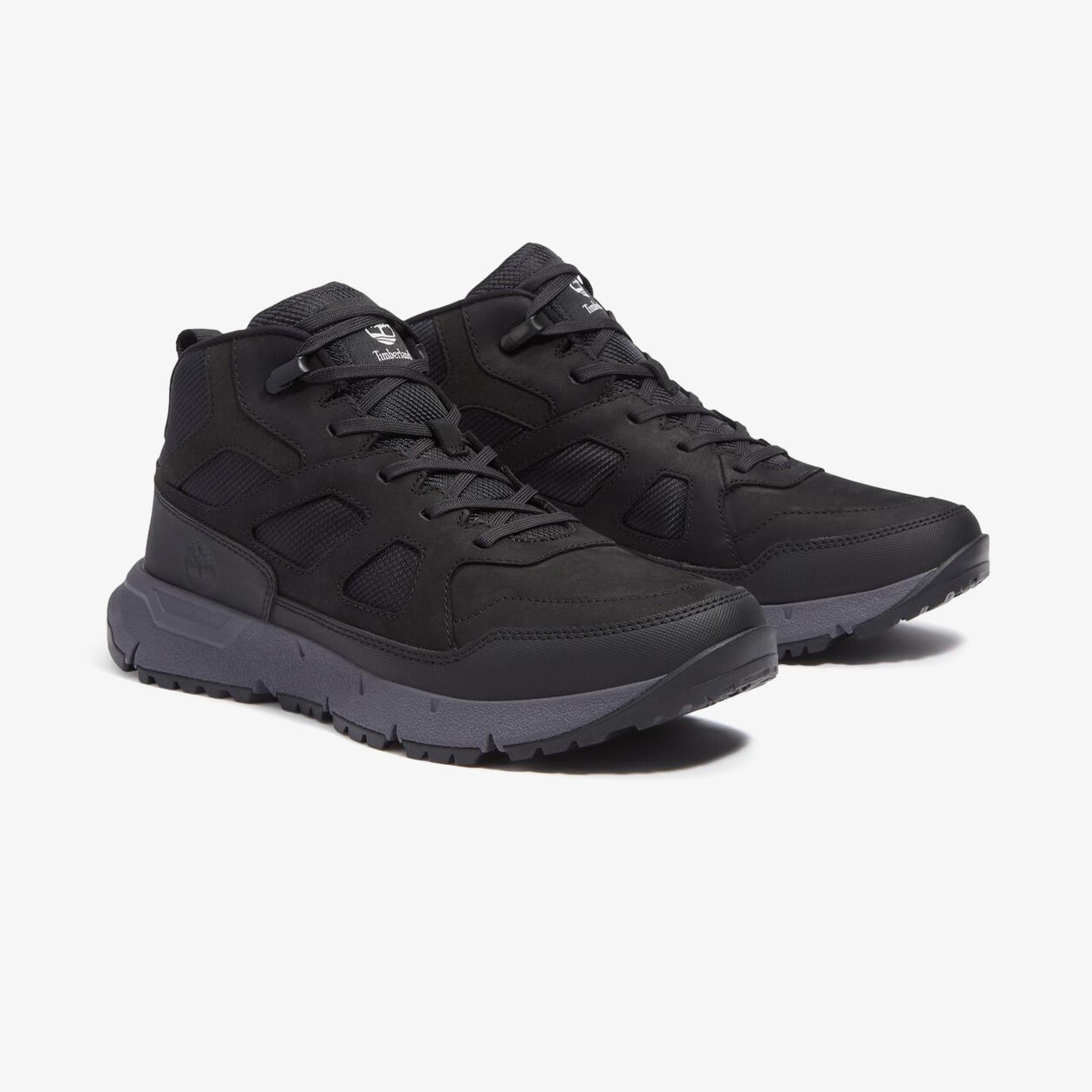 Timberland Voyager Valley Mid Lace Erkek Siyah Bot