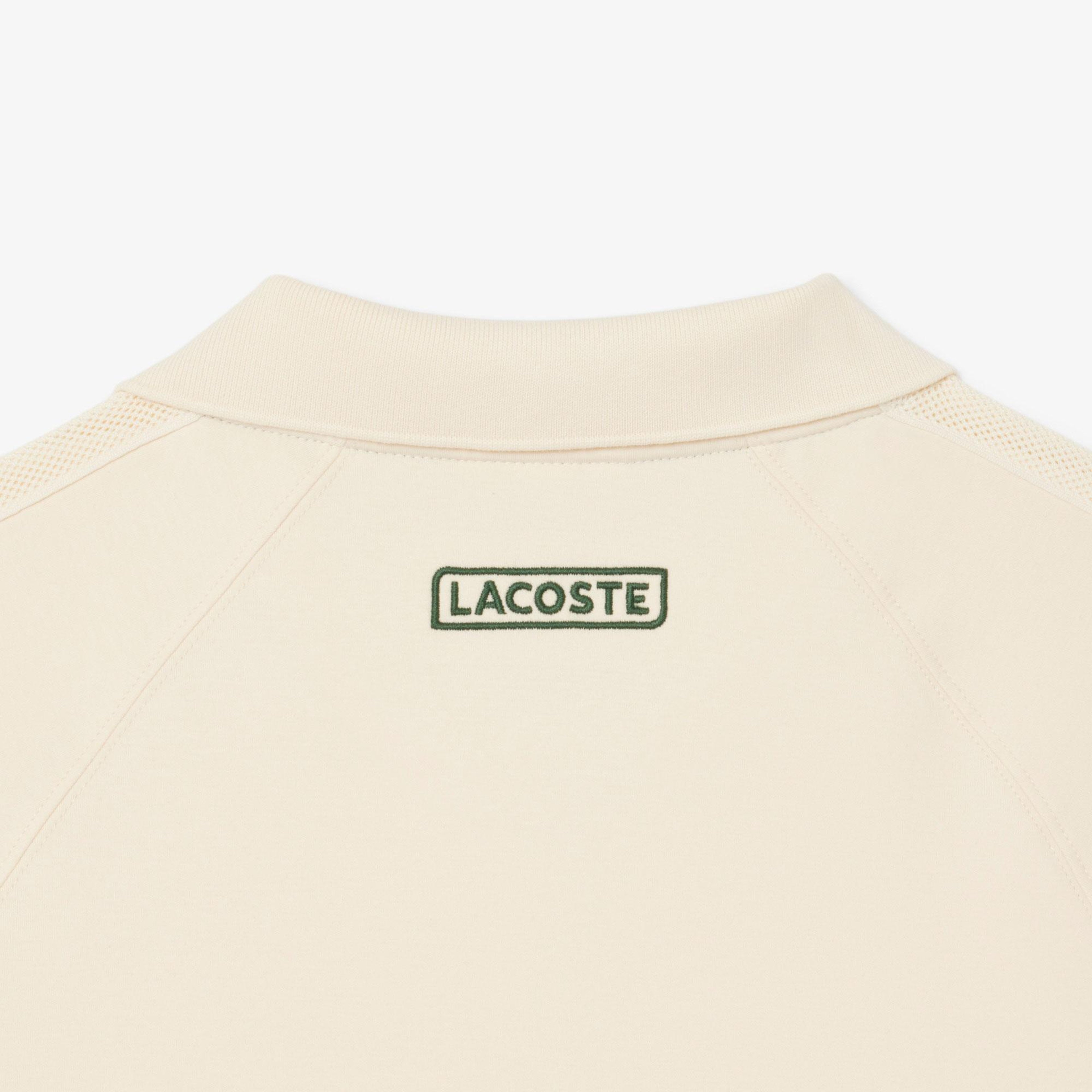 Erkek Classic Fit Organik Pamuk Krem Polo